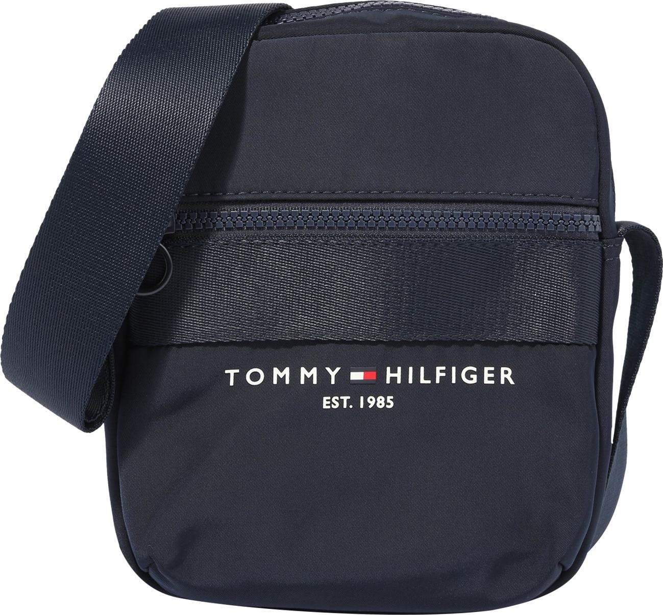 TOMMY HILFIGER Taška přes rameno noční modrá / červená / bílá