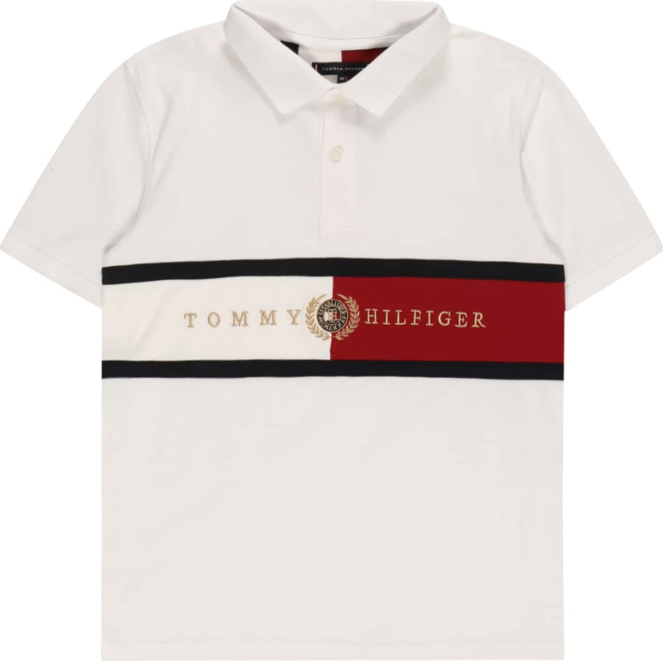 TOMMY HILFIGER Tričko mix barev / bílá