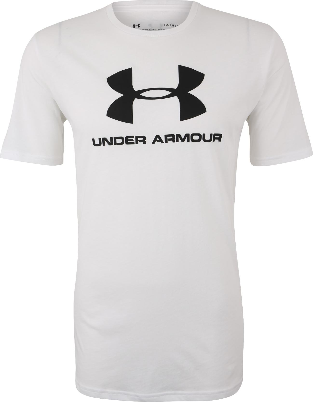 UNDER ARMOUR Funkční tričko šedá / černá / bílá