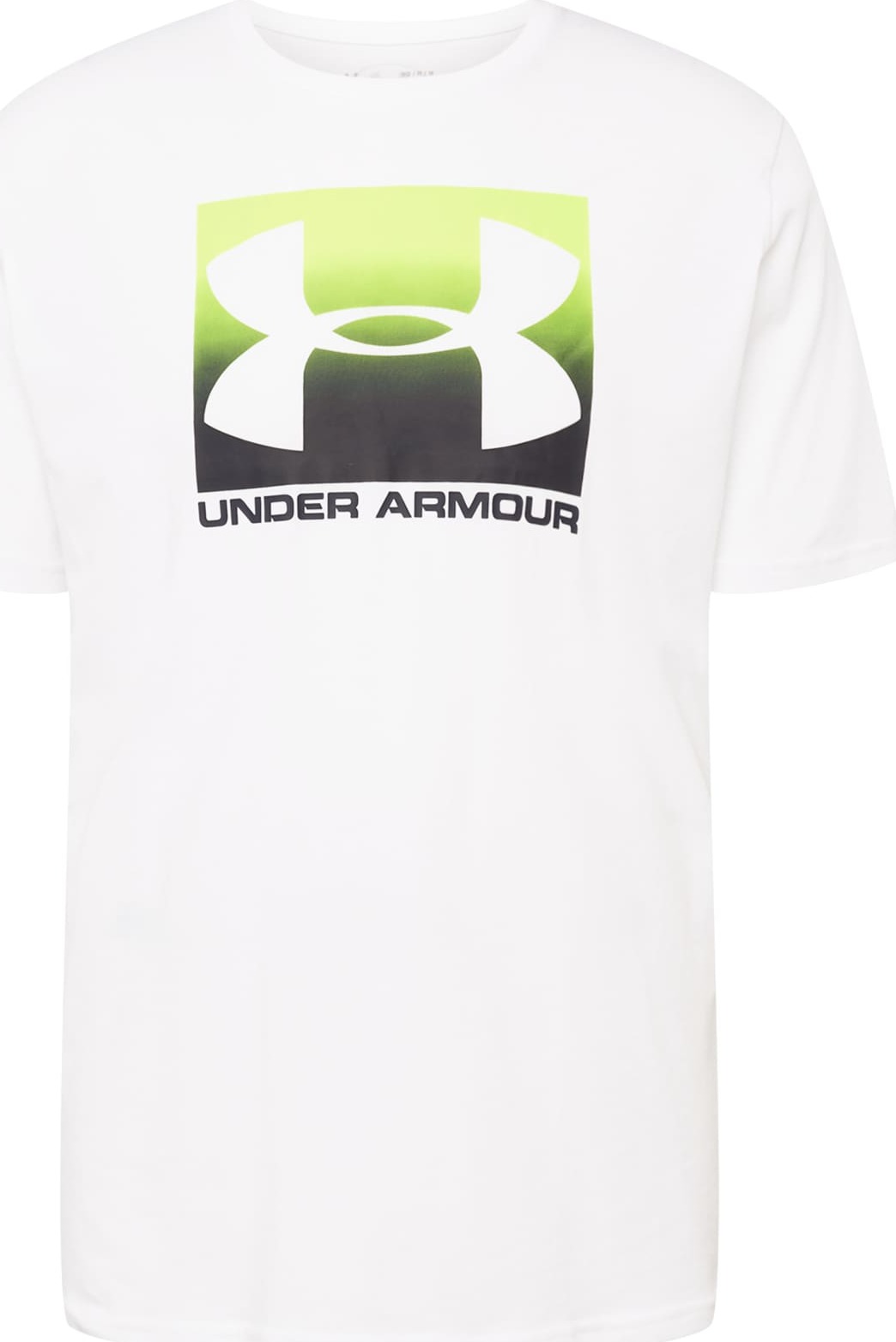 UNDER ARMOUR Funkční tričko zelená / černá / bílá