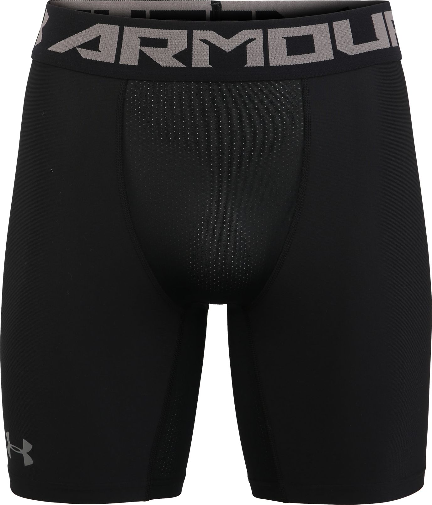 UNDER ARMOUR Sportovní kalhoty šedá / černá / bílá