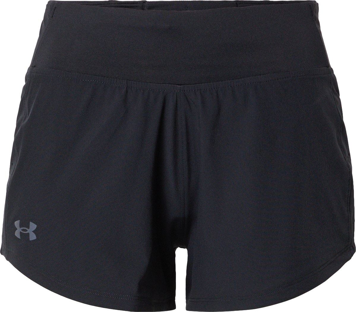 UNDER ARMOUR Sportovní kalhoty 'Speedpocket' kouřově šedá / černá