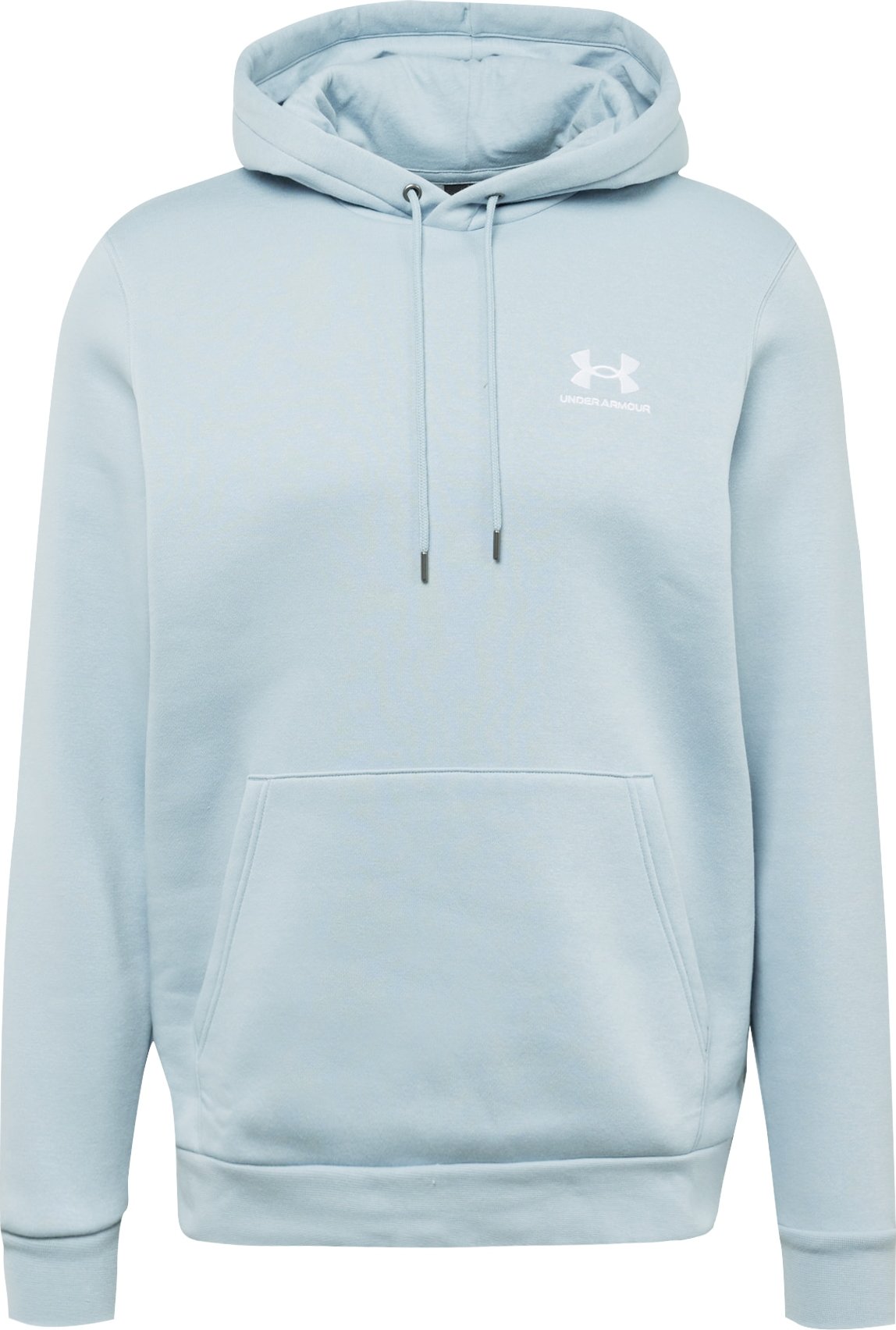 UNDER ARMOUR Sportovní mikina pastelová modrá / bílá