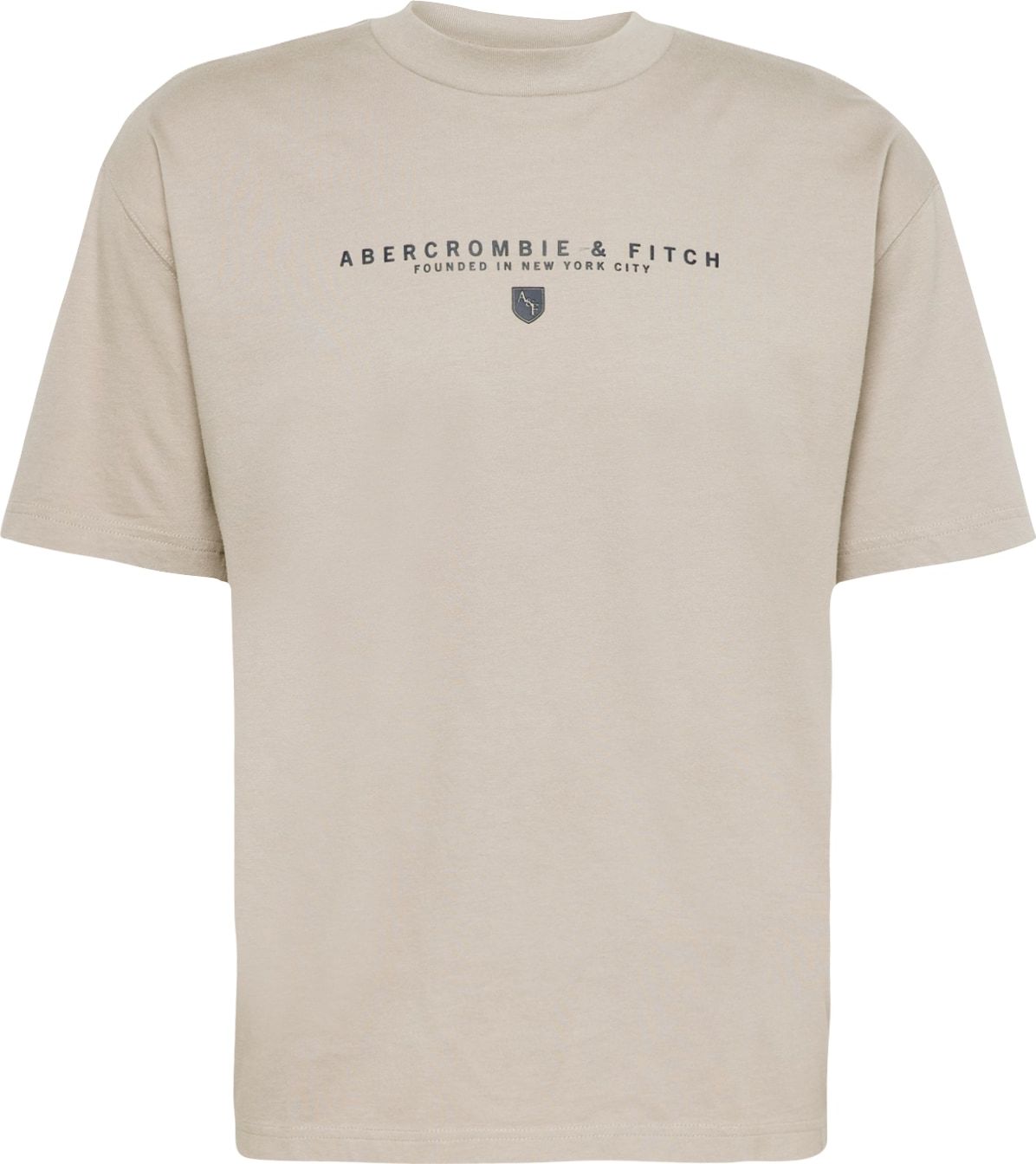 Abercrombie & Fitch Tričko antracitová / režná