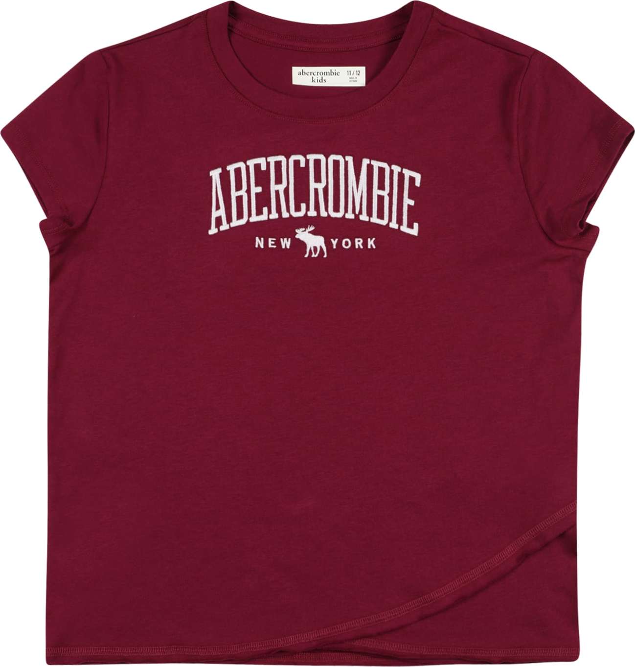 Abercrombie & Fitch Tričko 'MAY' bordó