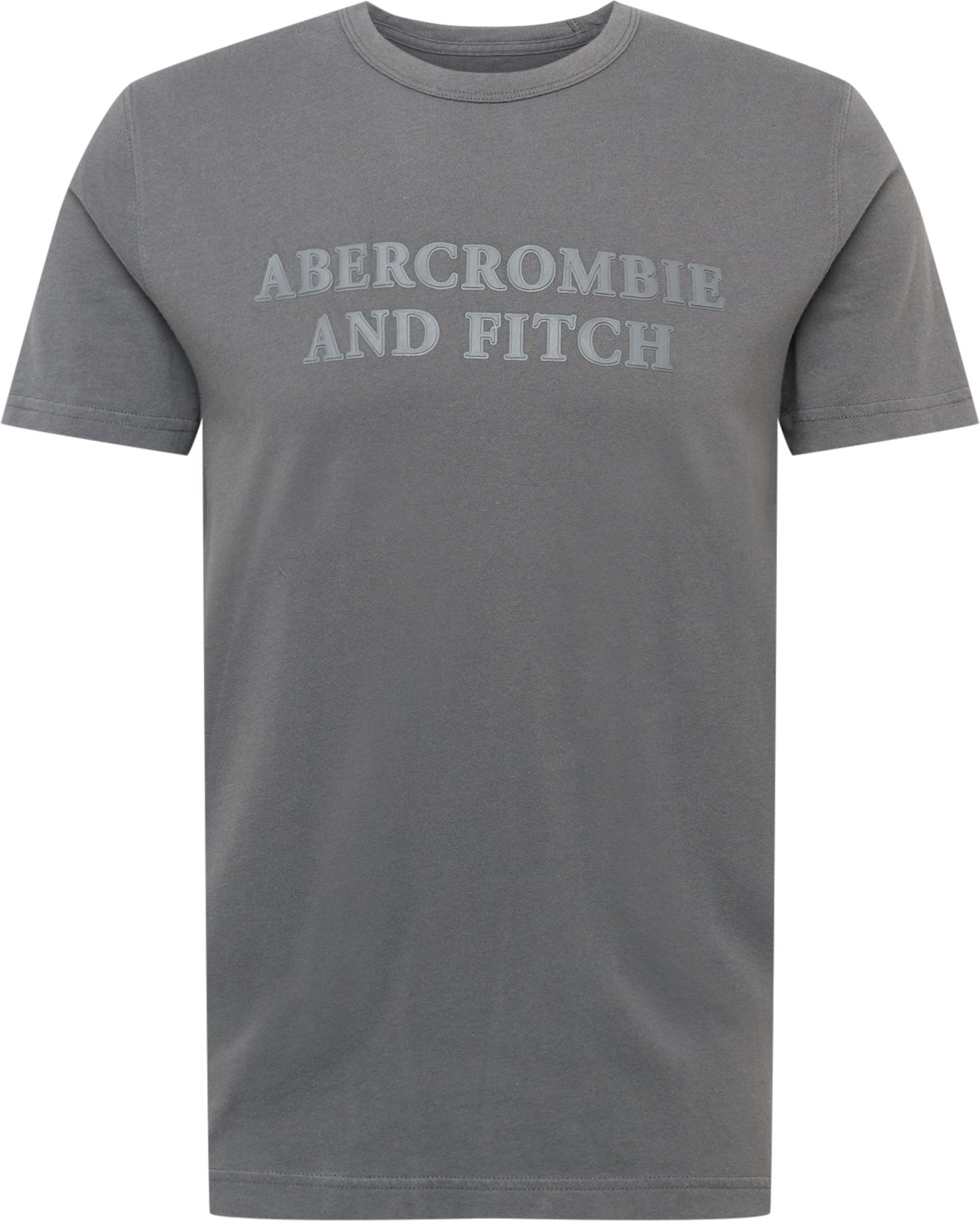 Abercrombie & Fitch Tričko šedá / tmavě šedá