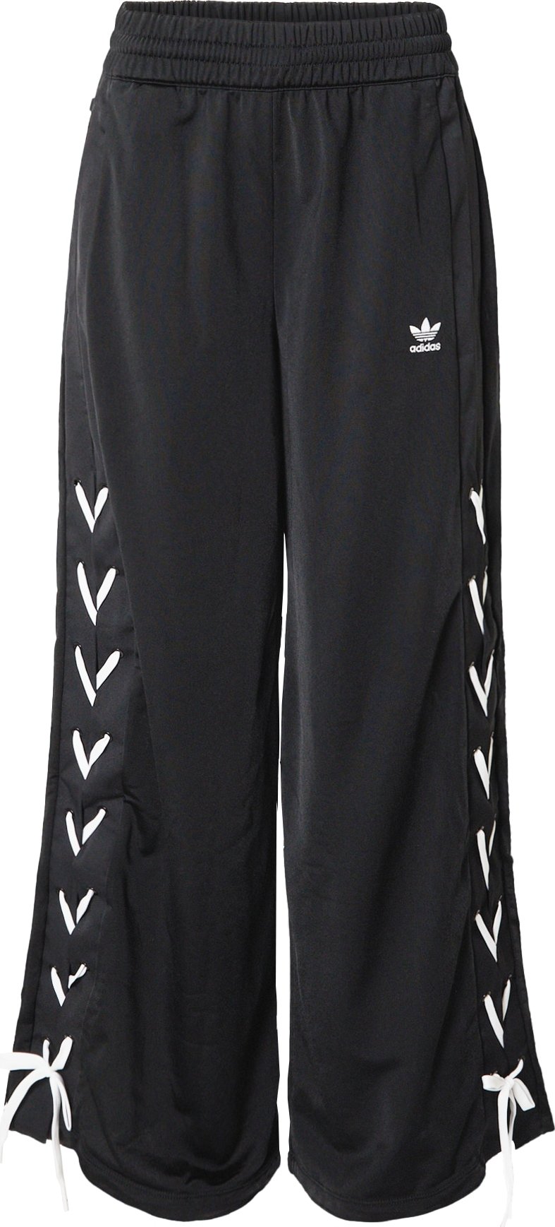 ADIDAS ORIGINALS Kalhoty černá / bílá