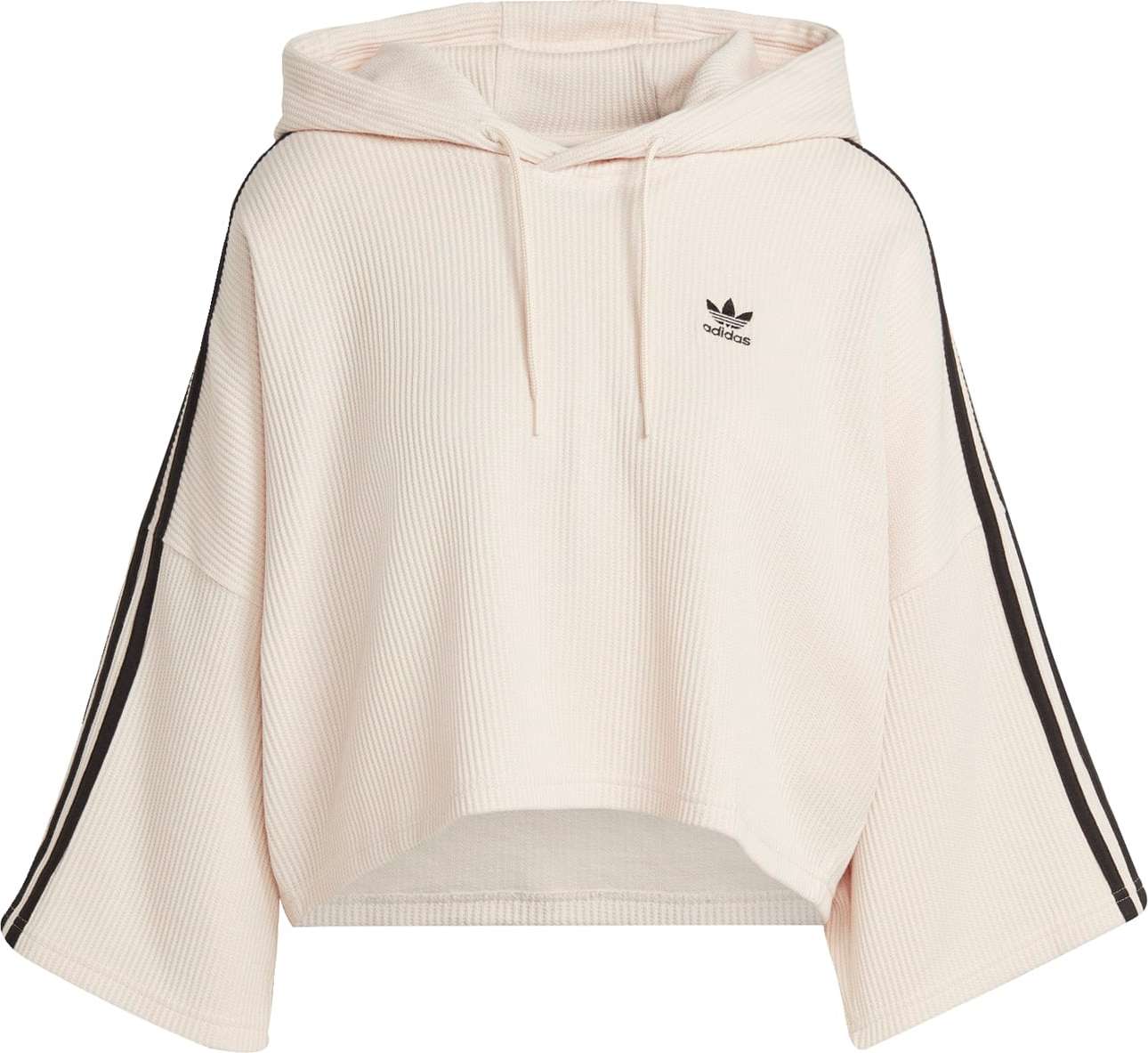 ADIDAS ORIGINALS Mikina černá / přírodní bílá