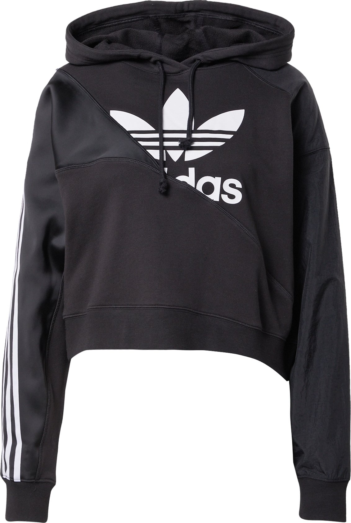 ADIDAS ORIGINALS Mikina černá / bílá