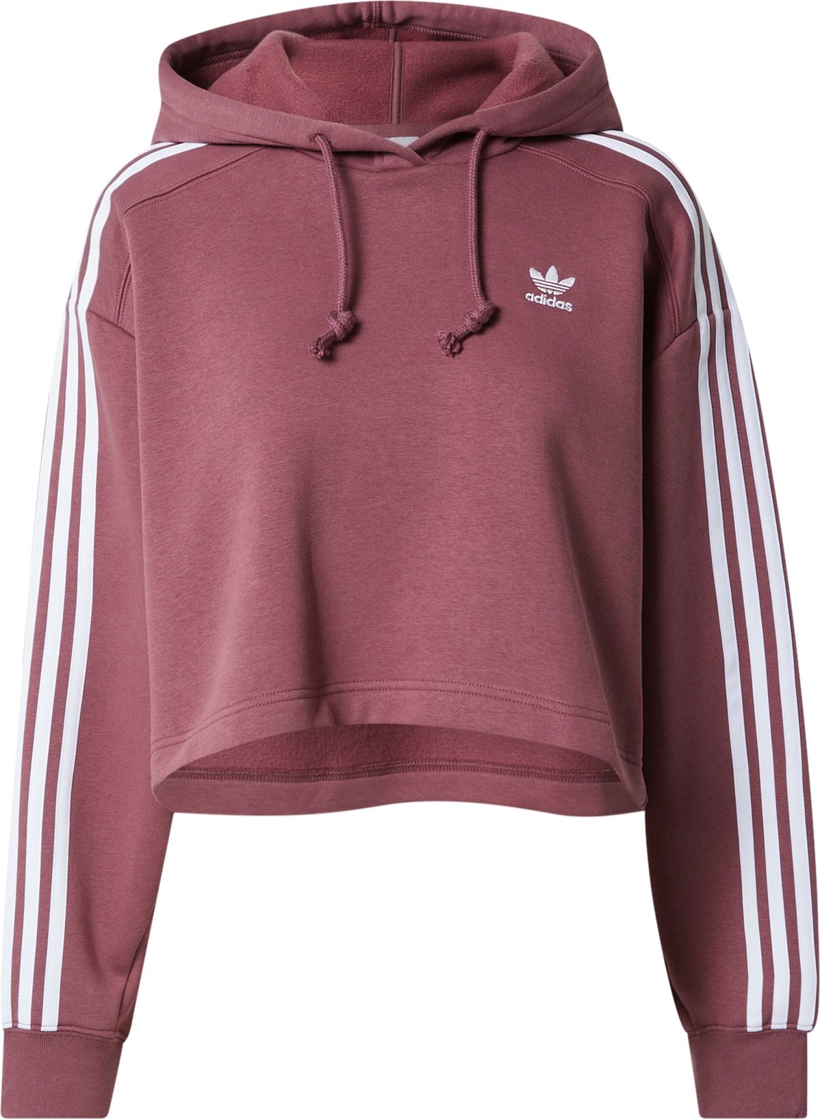 ADIDAS ORIGINALS Mikina hnědá / bílá