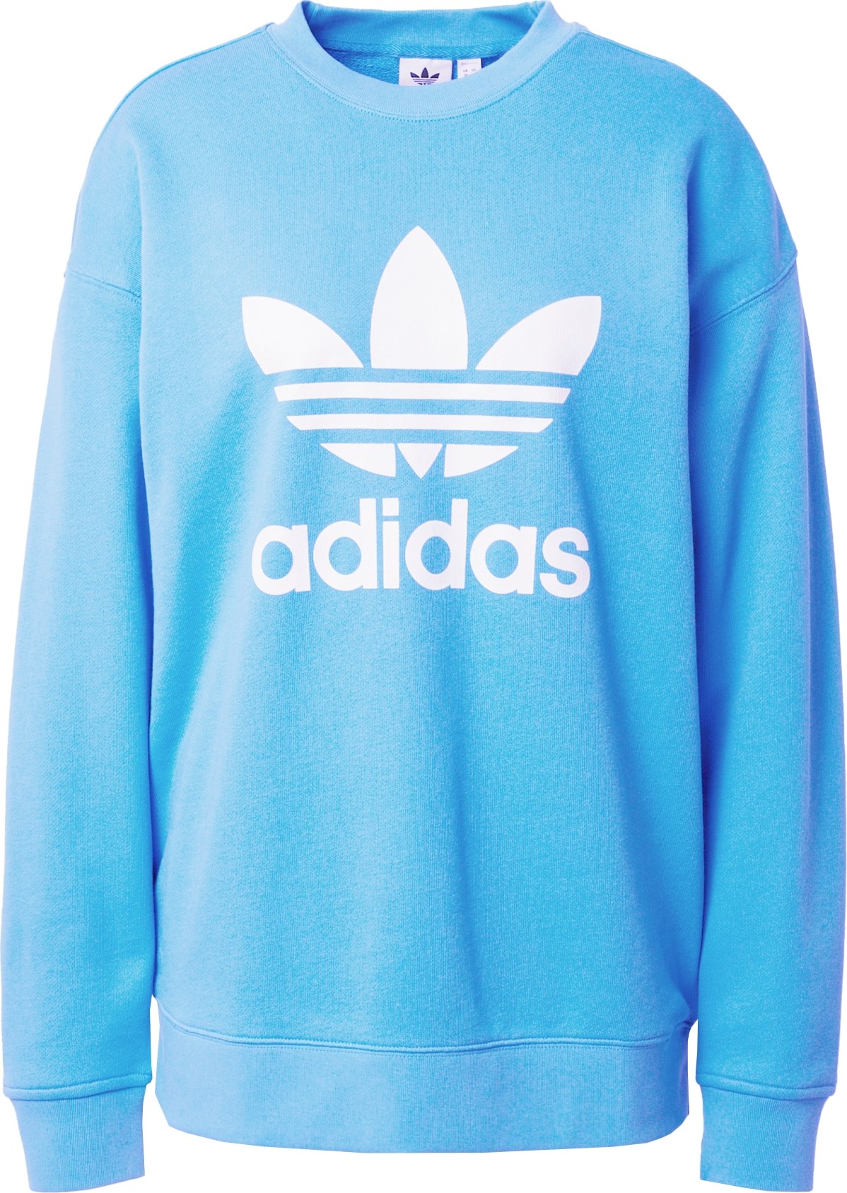 ADIDAS ORIGINALS Mikina nebeská modř / bílá