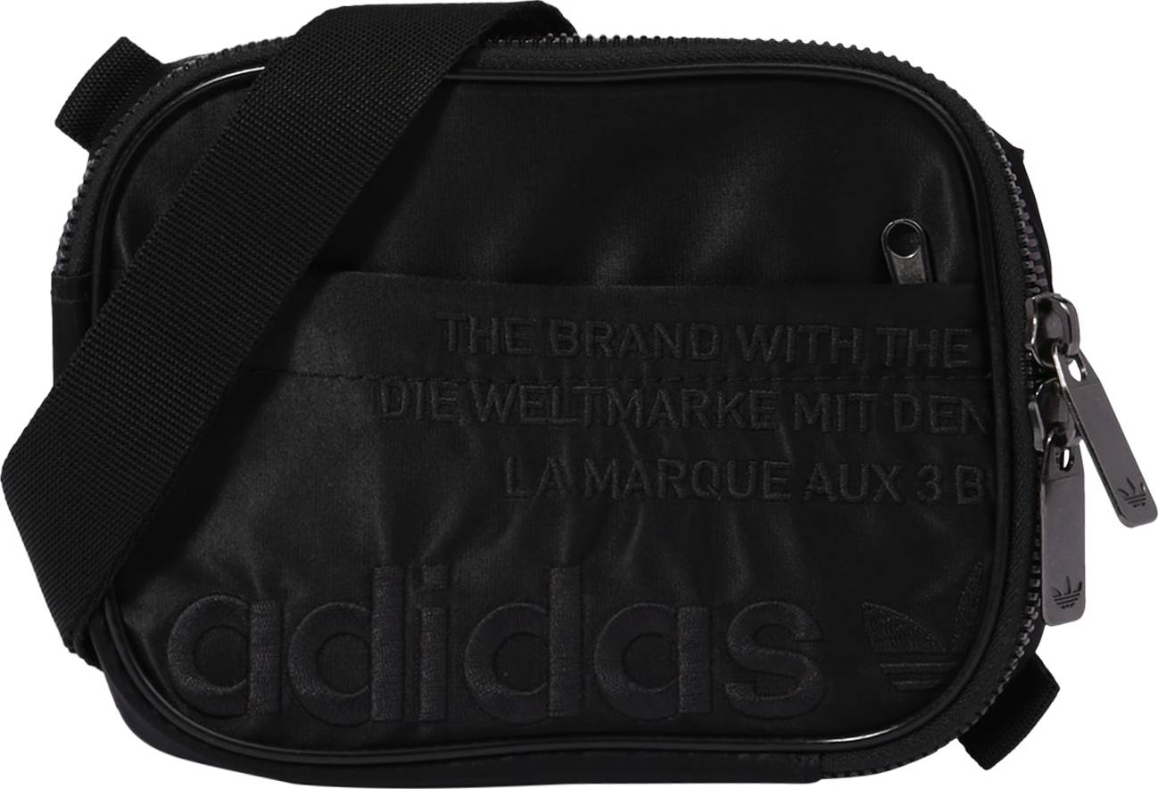 ADIDAS ORIGINALS Taška přes rameno černá