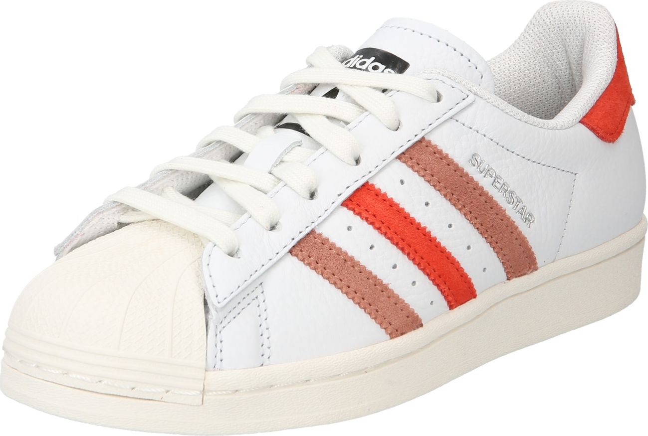 ADIDAS ORIGINALS Tenisky krémová / nažloutlá / oranžově červená / bílá