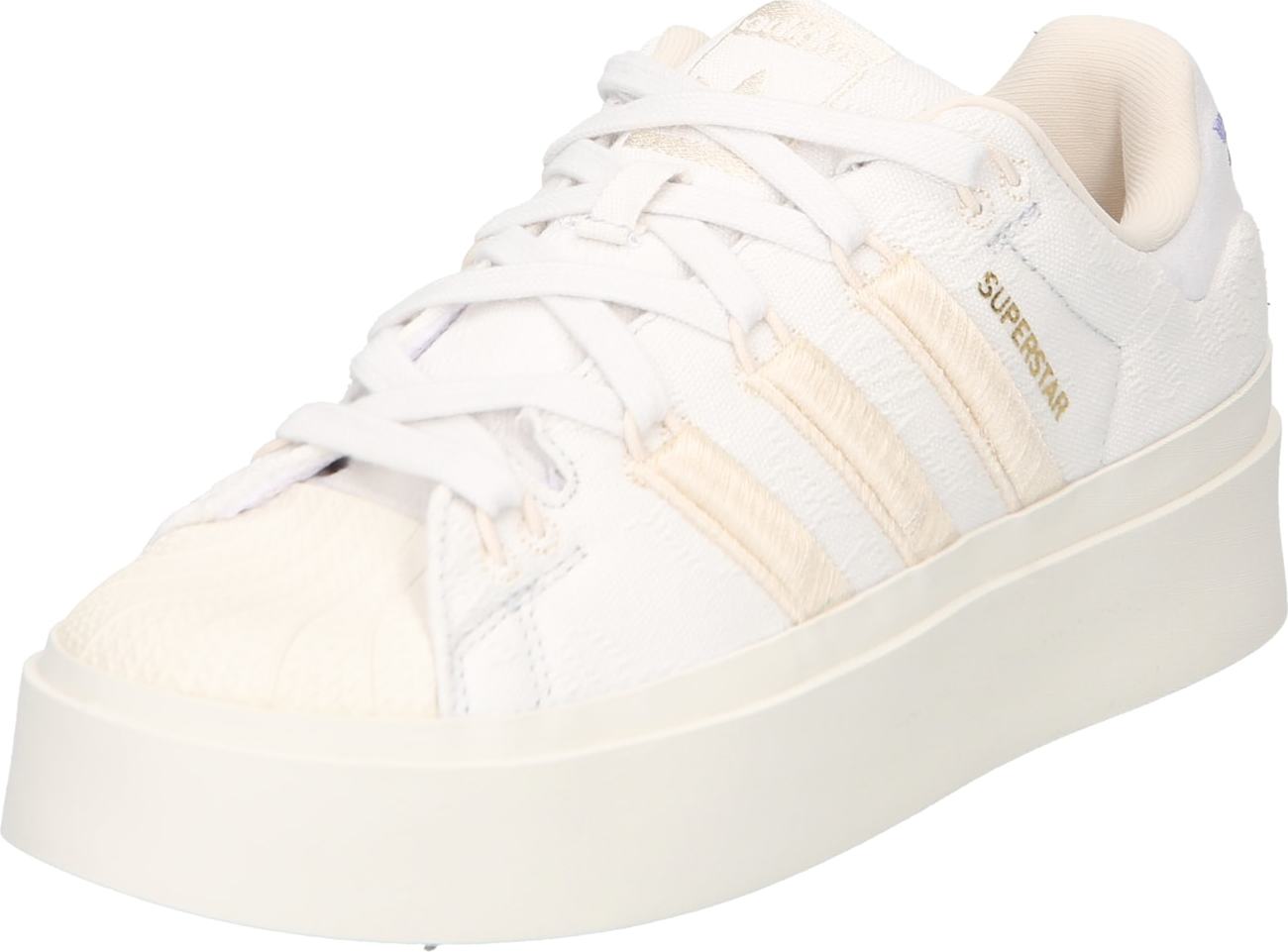 ADIDAS ORIGINALS Tenisky 'Superstar Bonega' písková / světle fialová / svítivě oranžová / bílá