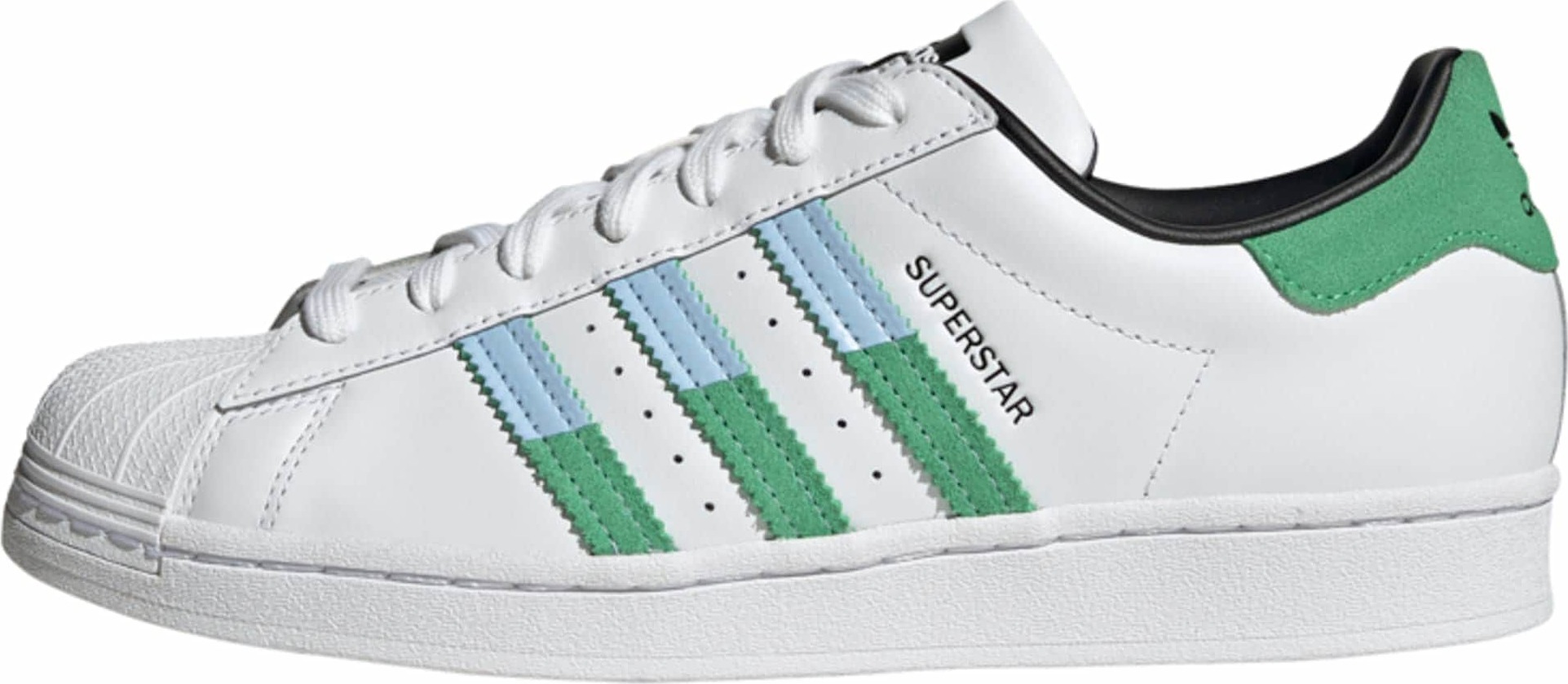 ADIDAS ORIGINALS Tenisky světlemodrá / světle zelená / bílá