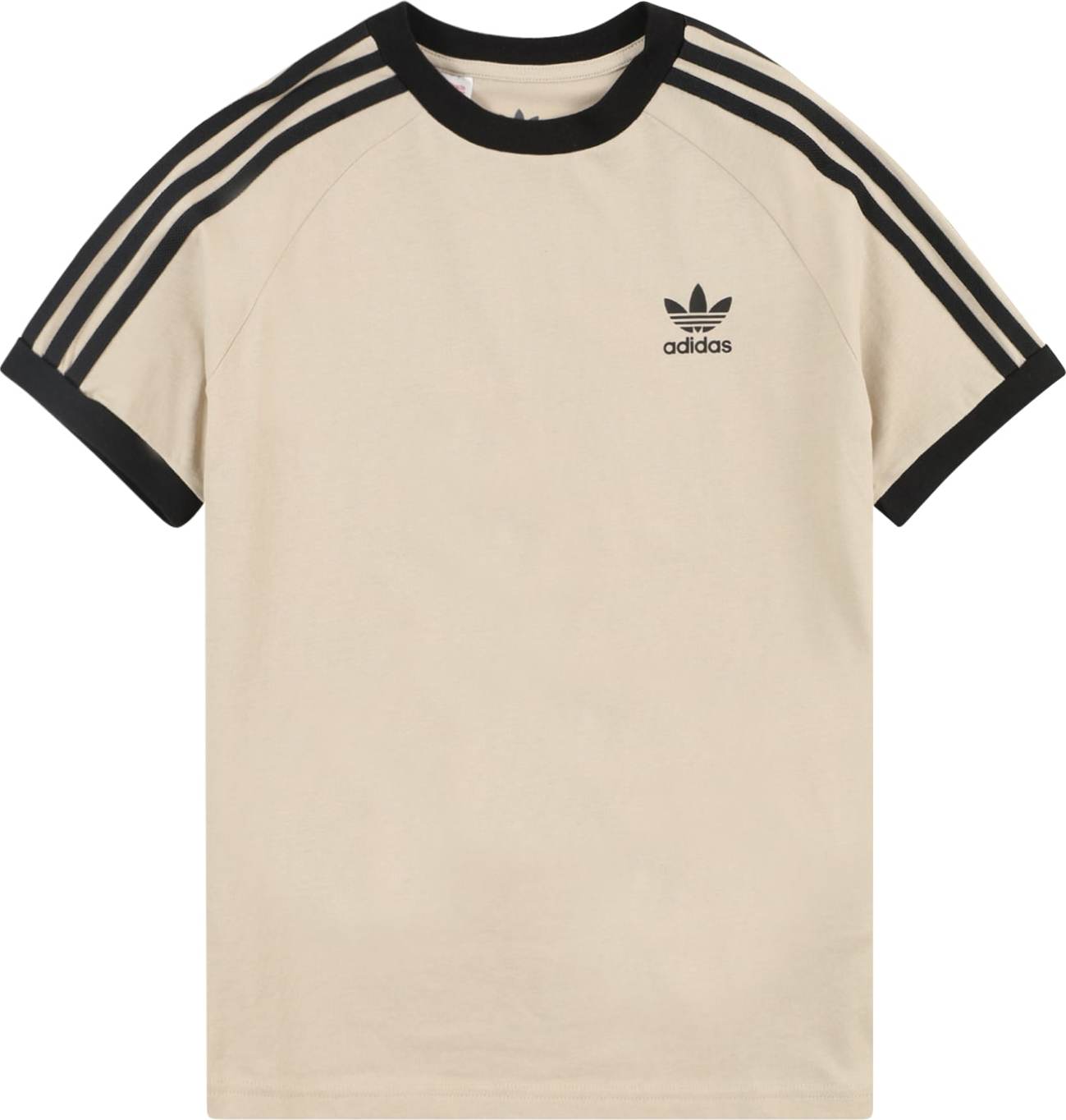 ADIDAS ORIGINALS Tričko béžová / černá