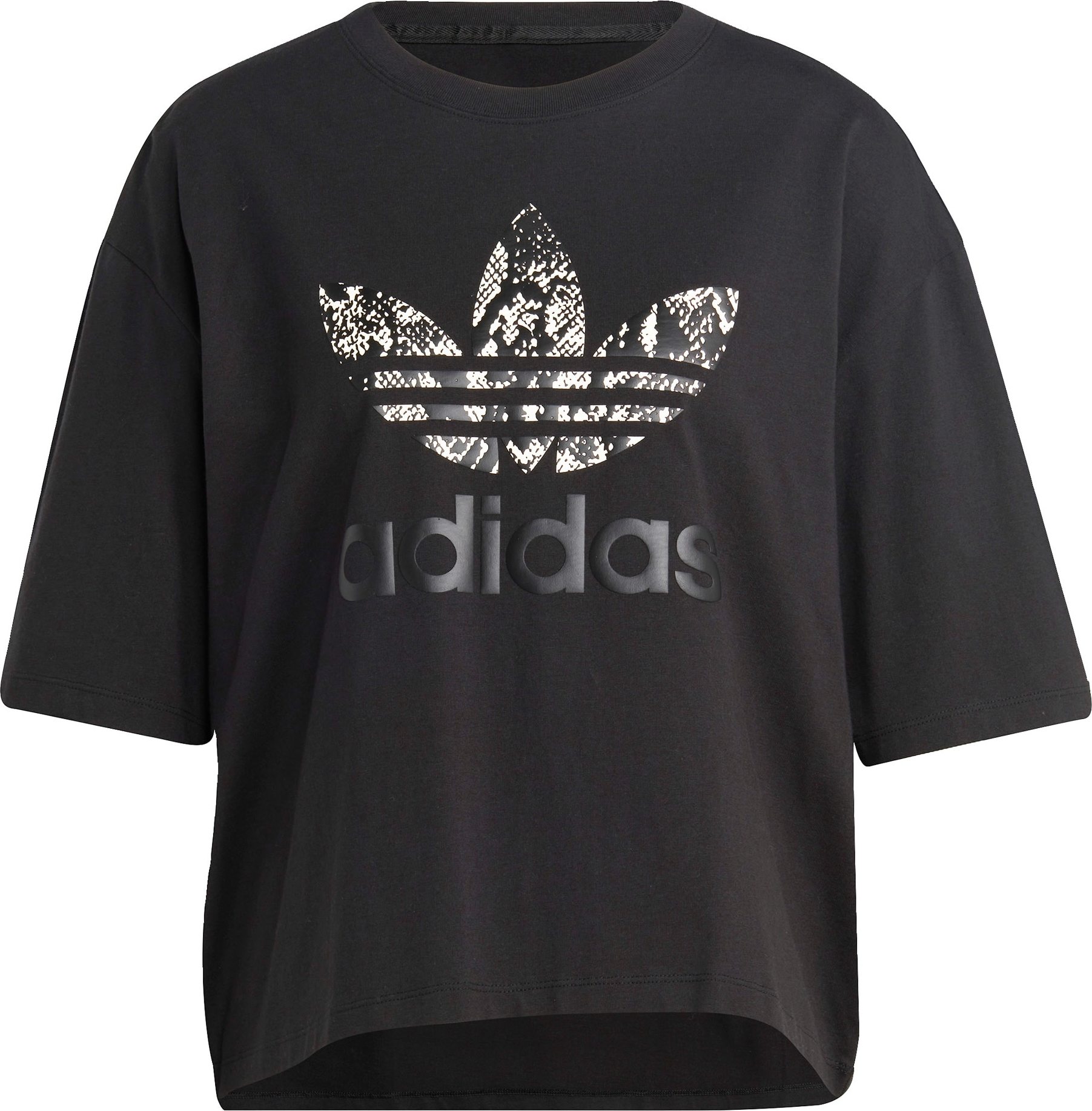 ADIDAS ORIGINALS Tričko černá / bílá