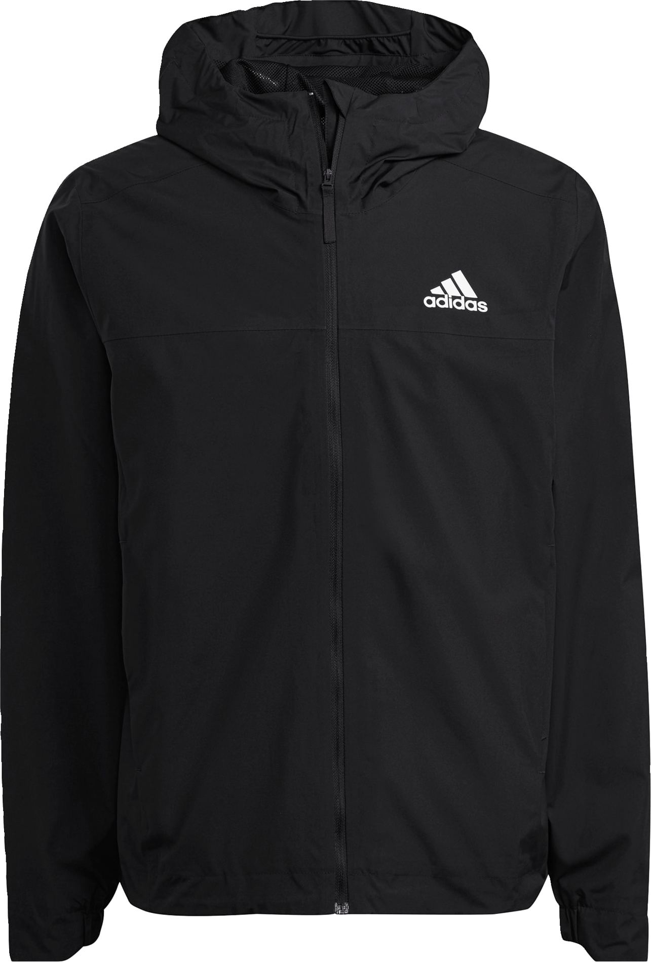 ADIDAS PERFORMANCE Outdoorová bunda černá / bílá