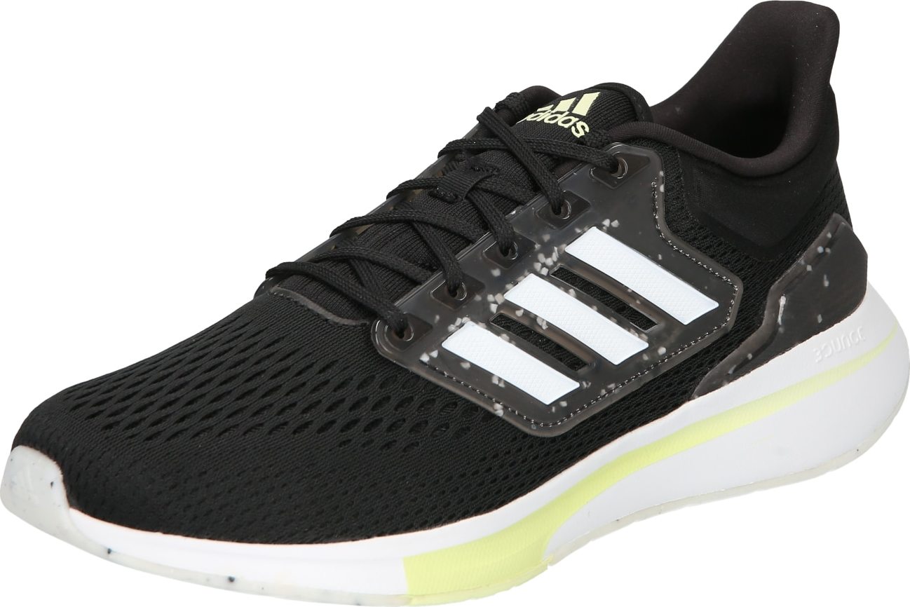 ADIDAS PERFORMANCE Sportovní boty 'EQ21 RUN' černá / bílá