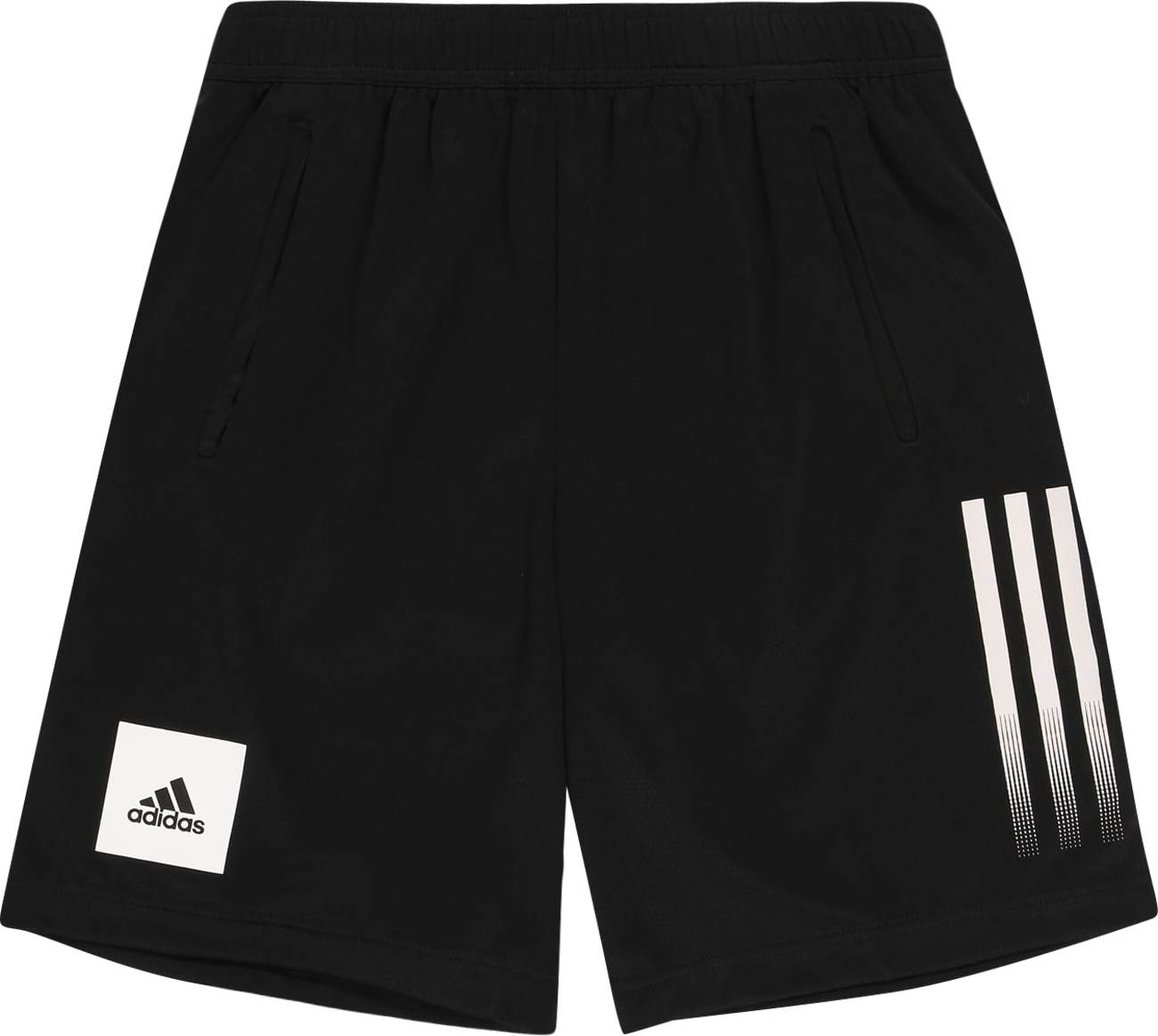 ADIDAS PERFORMANCE Sportovní kalhoty černá / bílá