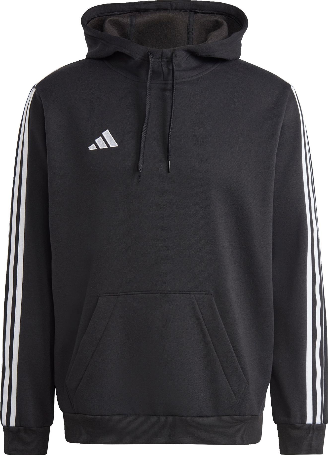 ADIDAS PERFORMANCE Sportovní mikina černá / bílá