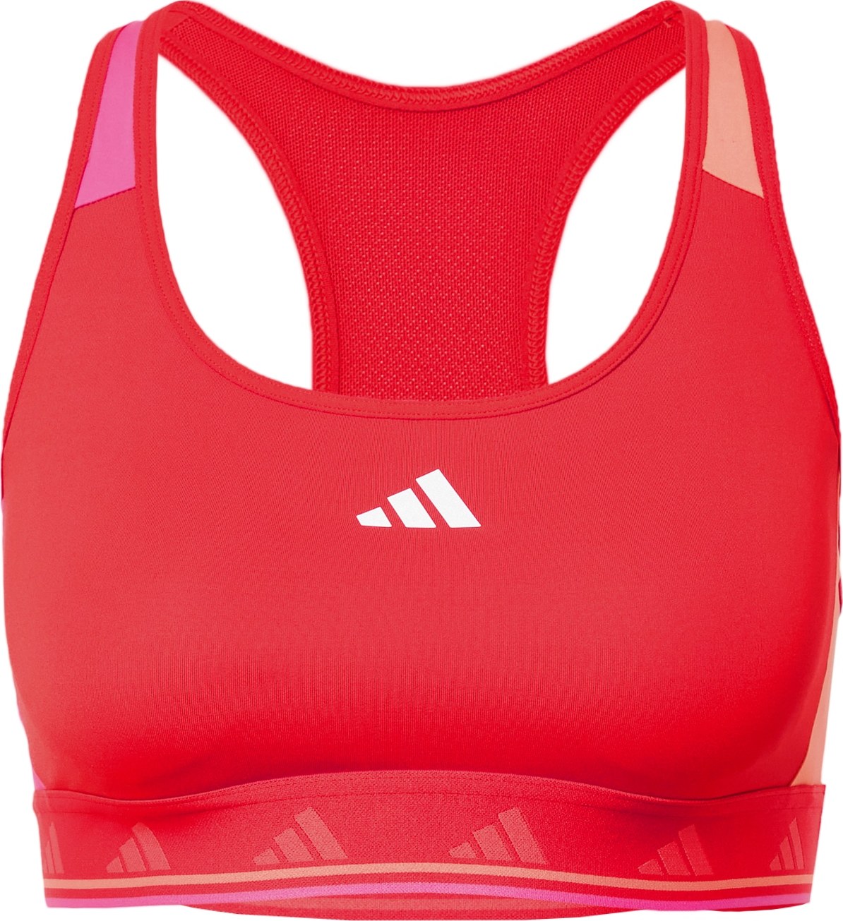 ADIDAS PERFORMANCE Sportovní podprsenka pink / růžová / červená