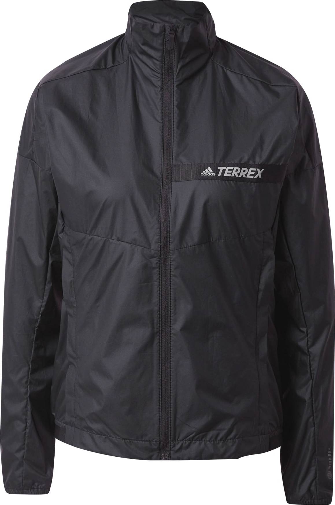 ADIDAS TERREX Outdoorová bunda černá / bílá