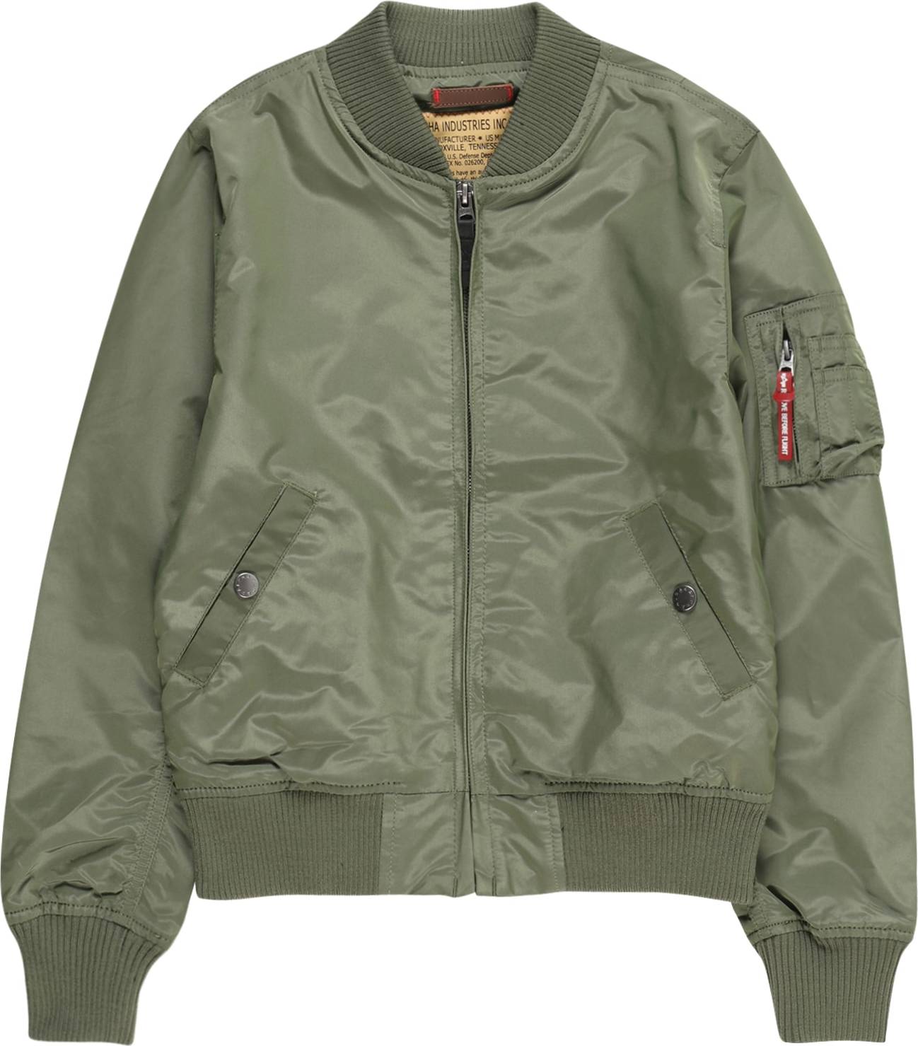 ALPHA INDUSTRIES Přechodná bunda khaki