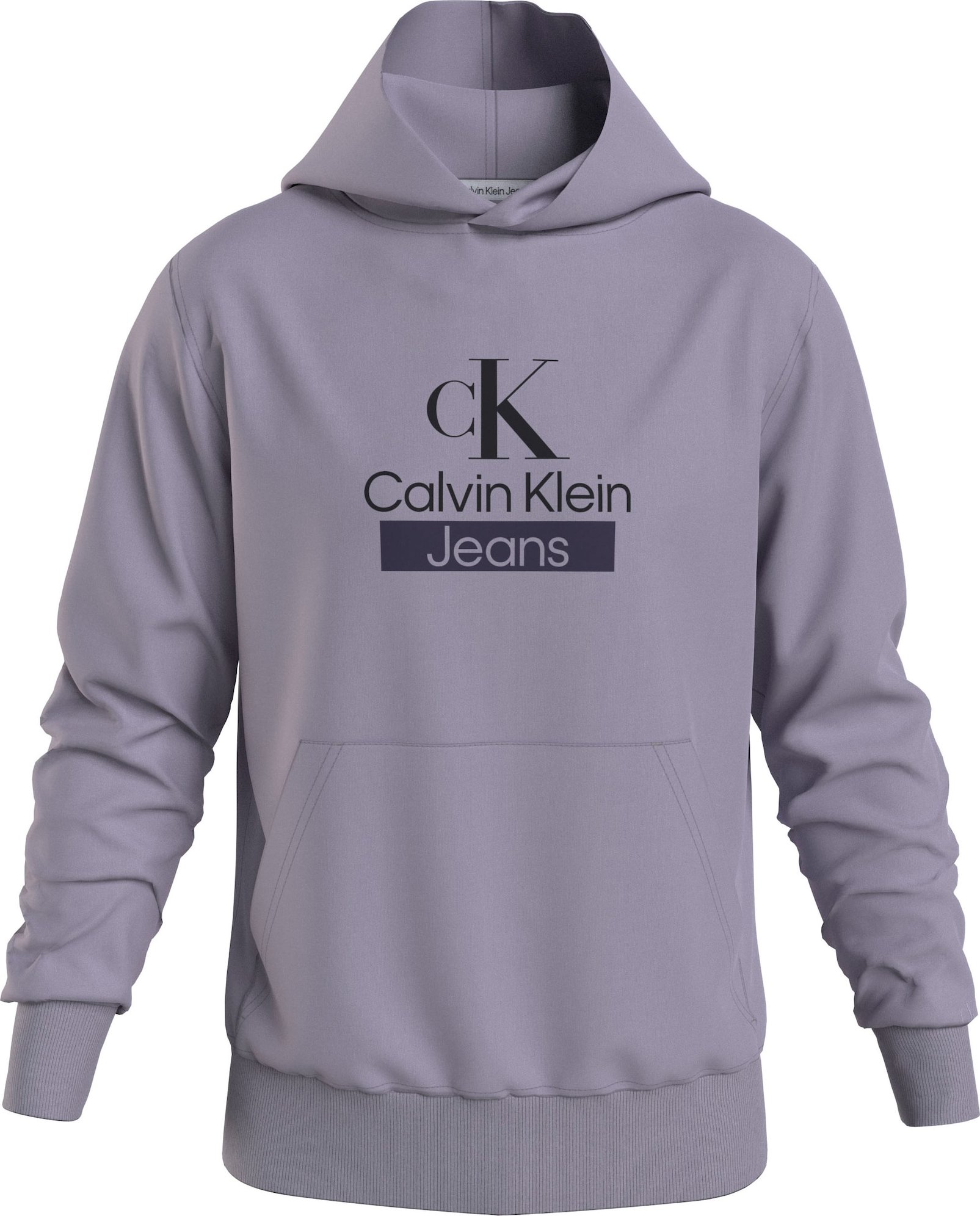 Calvin Klein Jeans Mikina šeříková / černá