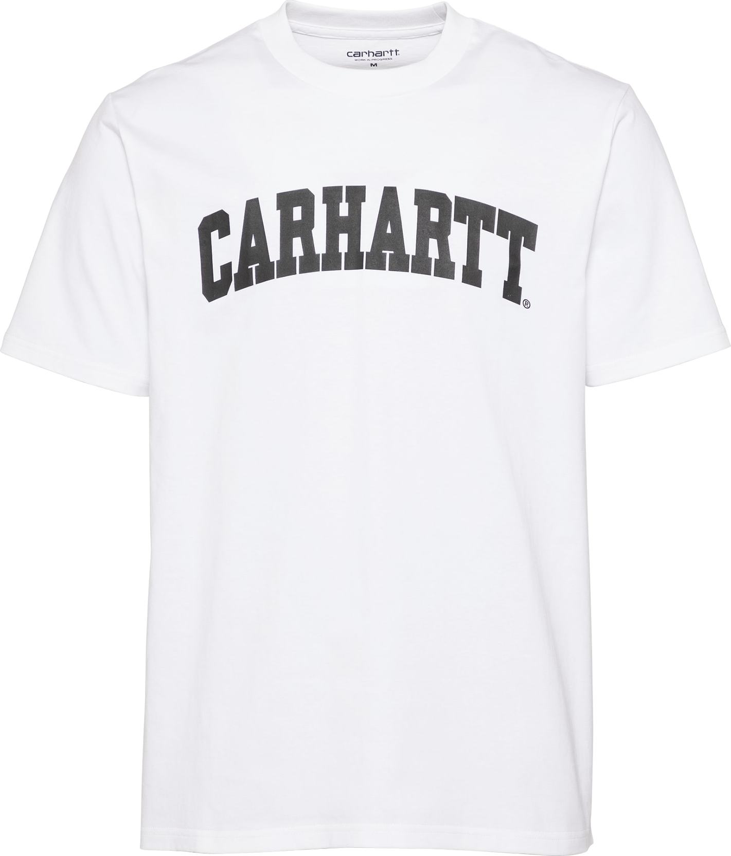 Carhartt WIP Tričko 'University' černá / offwhite