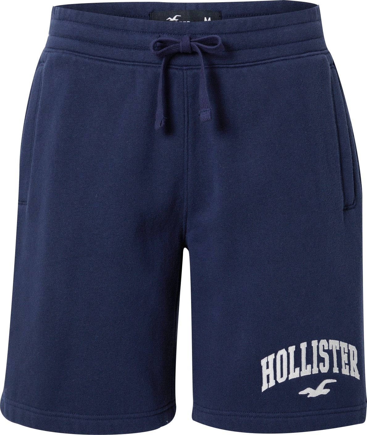 HOLLISTER Kalhoty námořnická modř / bílá