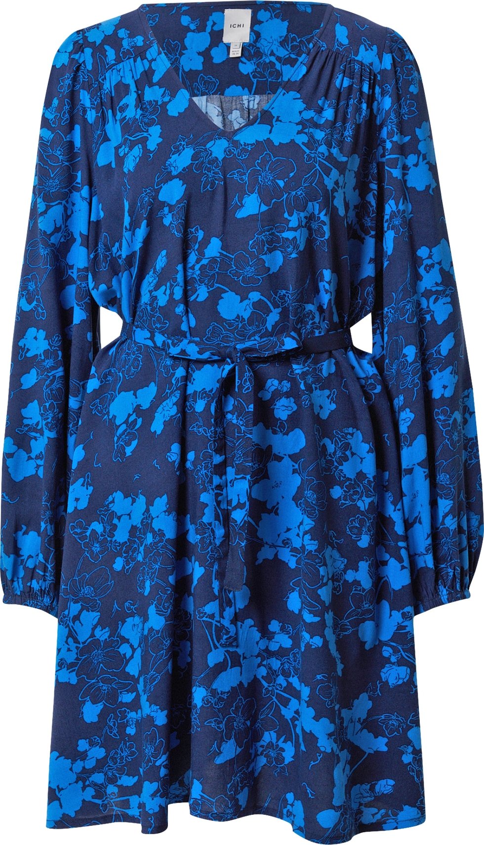 ICHI Šaty modrá / námořnická modř