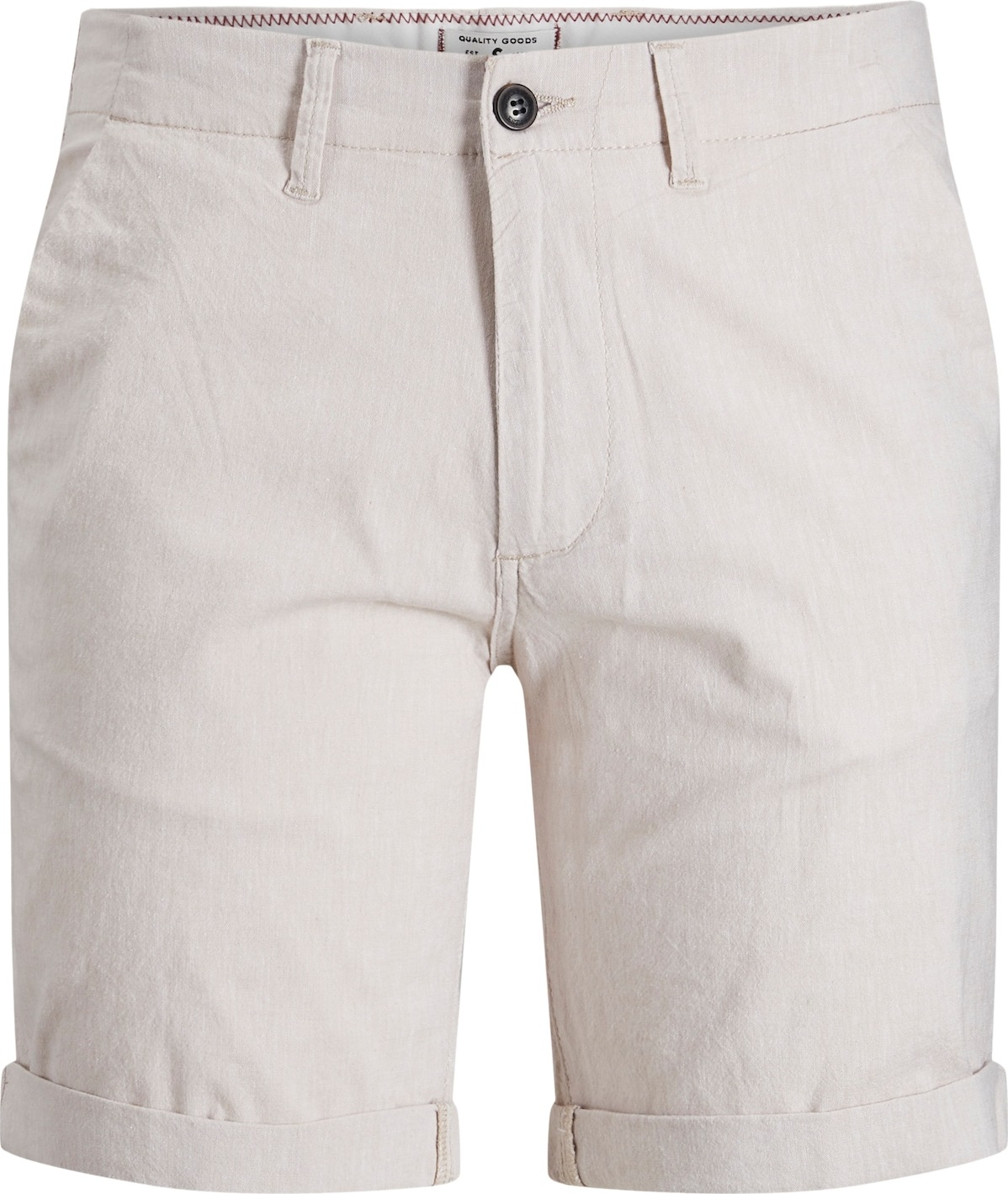 JACK & JONES Chino kalhoty 'DAVE' krémová