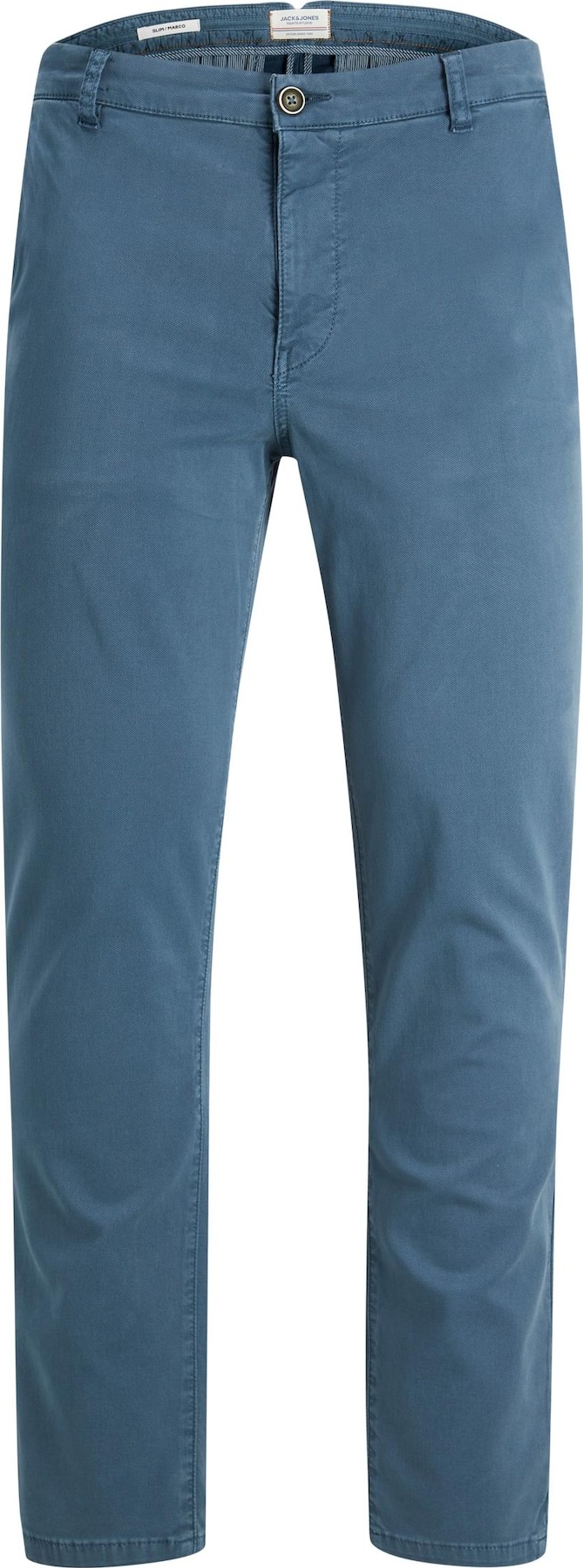 JACK & JONES Chino kalhoty 'Macro Fred' kouřově modrá