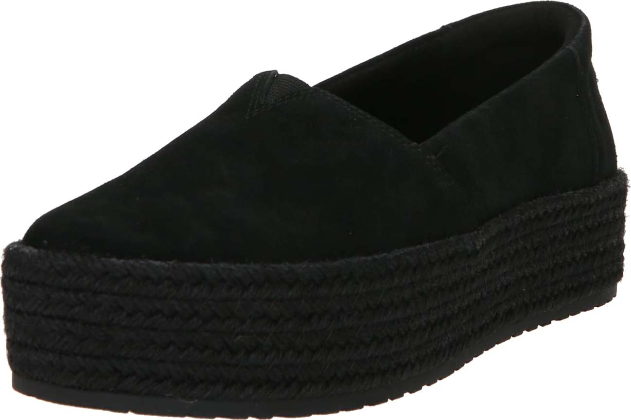 Espadrilky 'VALENCIA' TOMS černá