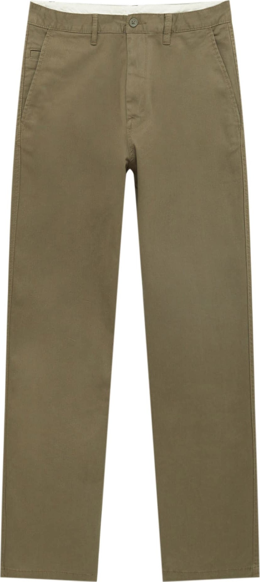 Kalhoty Pull&Bear khaki