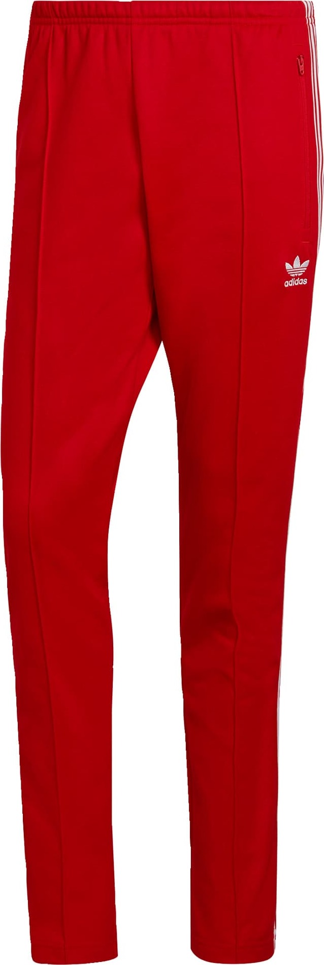 Kalhoty 'Adicolor Classics Beckenbauer' adidas Originals červená / bílá