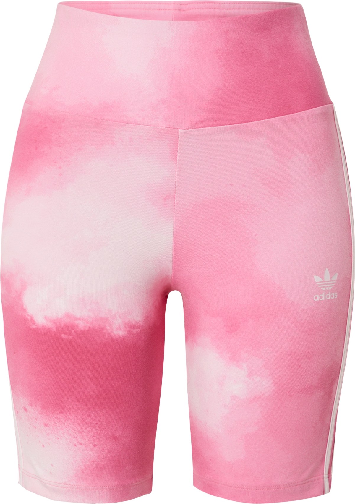 Legíny adidas Originals pink / růžová / bílá