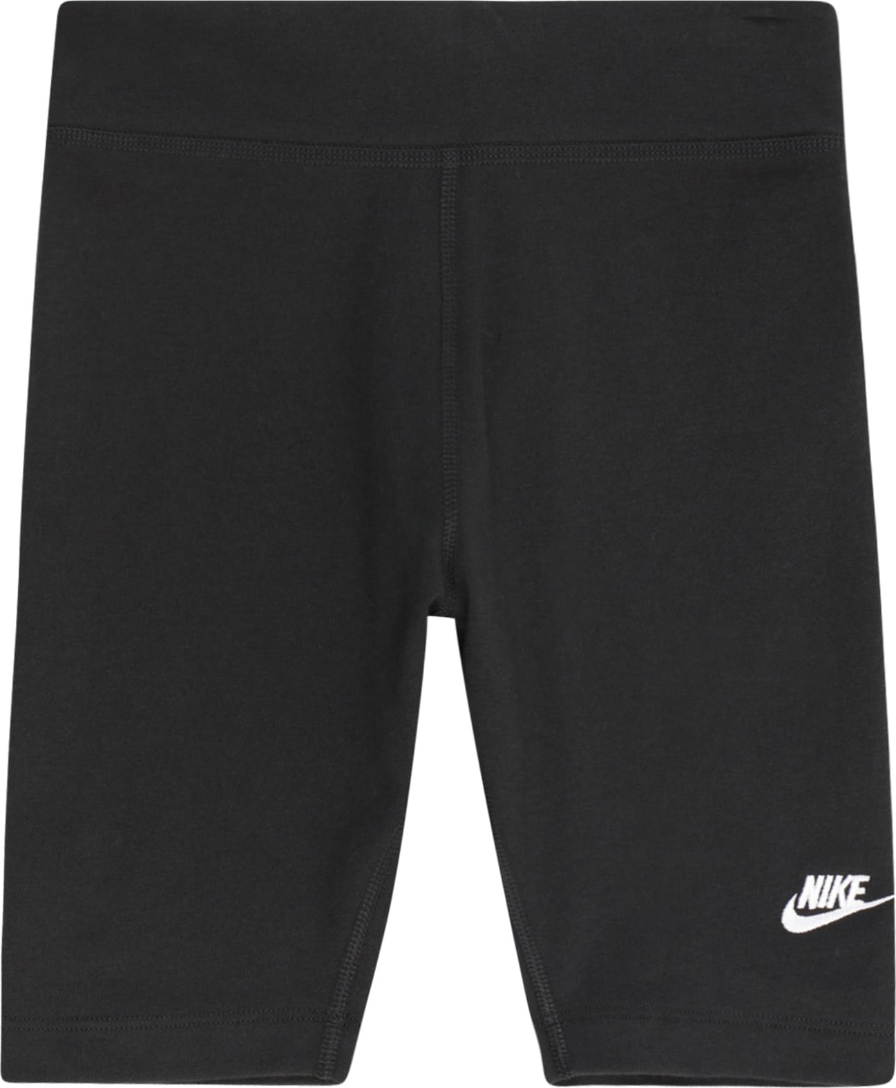 Legíny Nike Sportswear černá / bílá