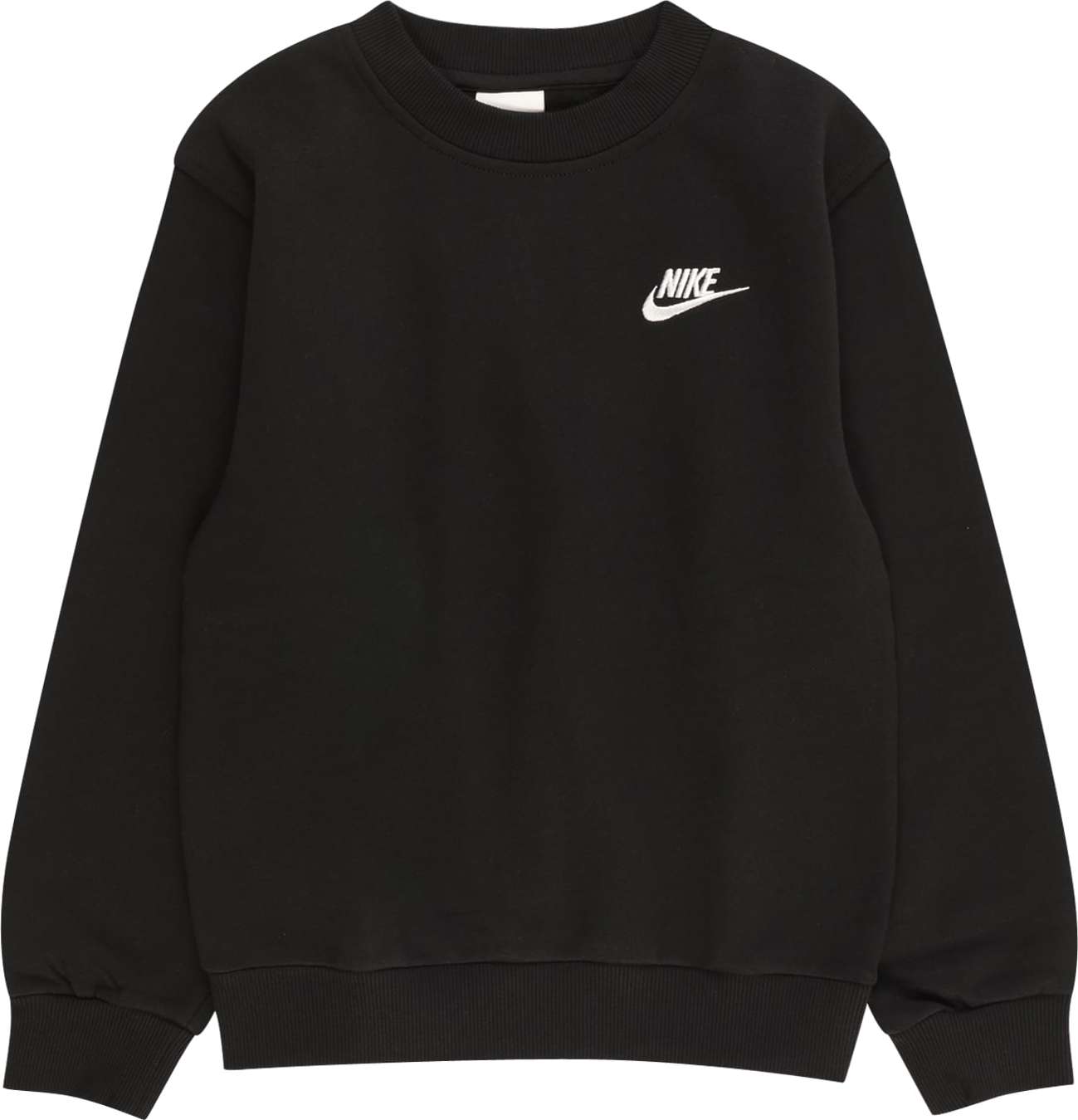 Mikina Nike Sportswear černá / bílá