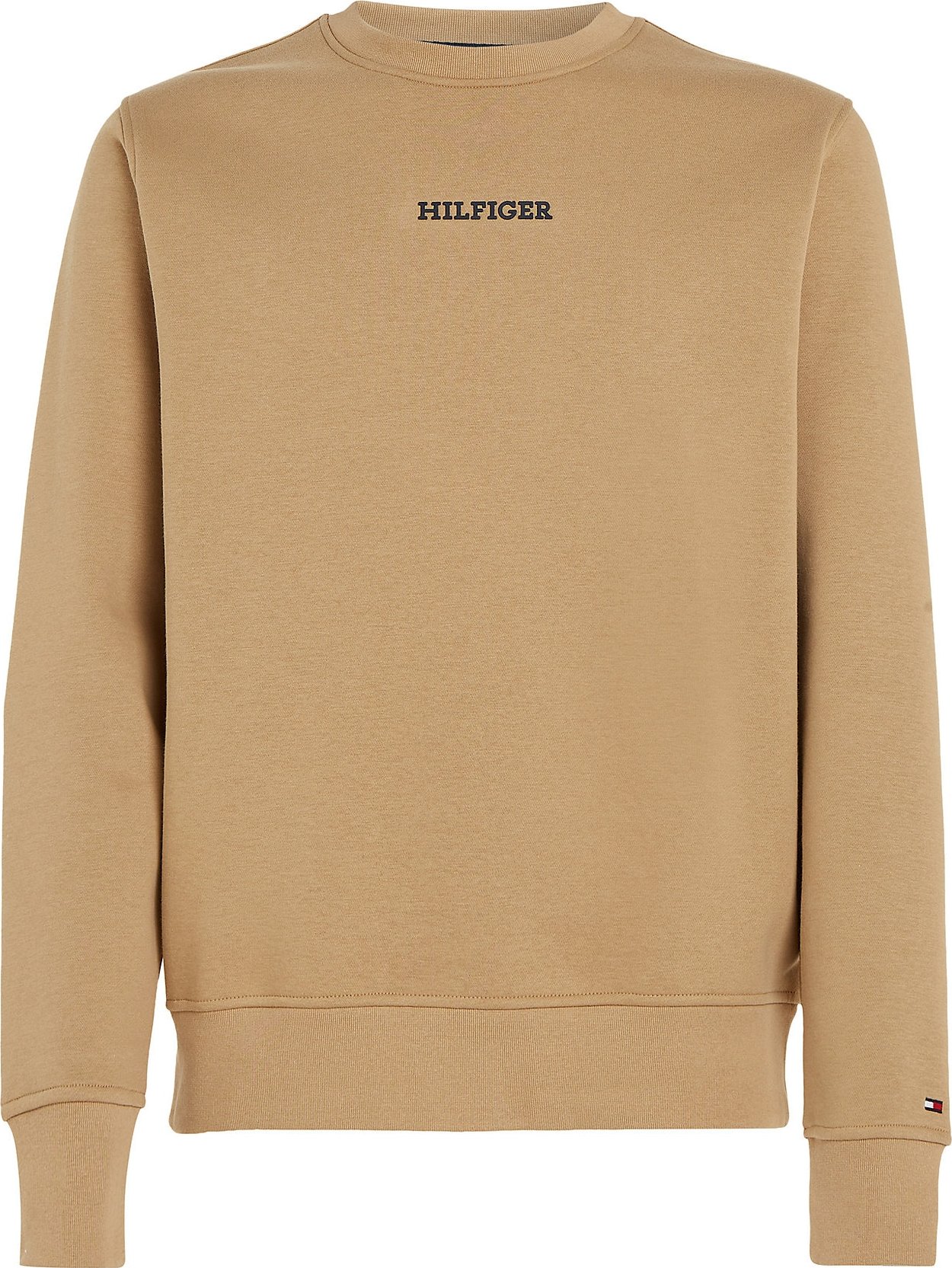 Mikina Tommy Hilfiger cappuccino / černá