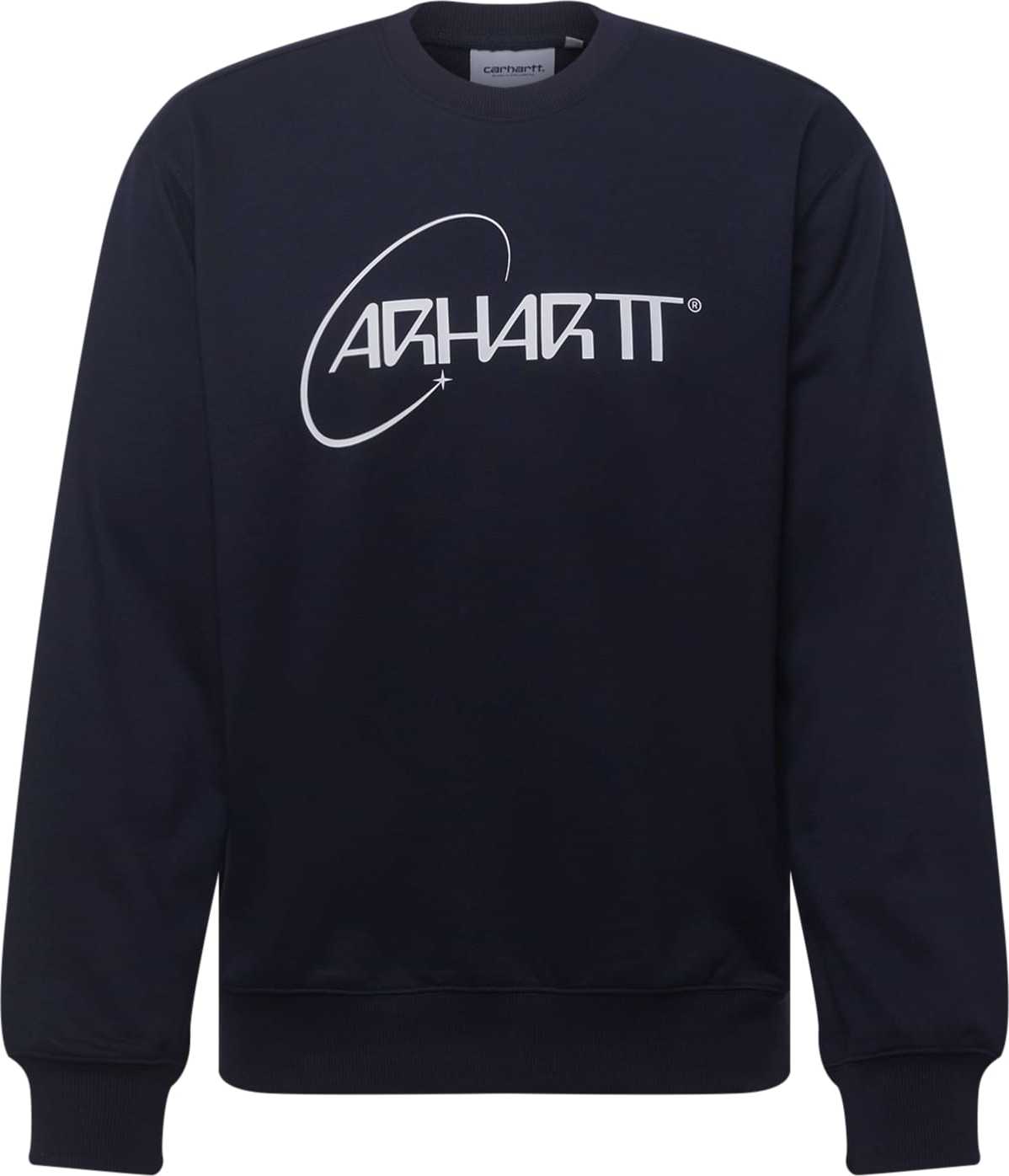 Mikina 'Orbit' Carhartt WIP námořnická modř / bílá