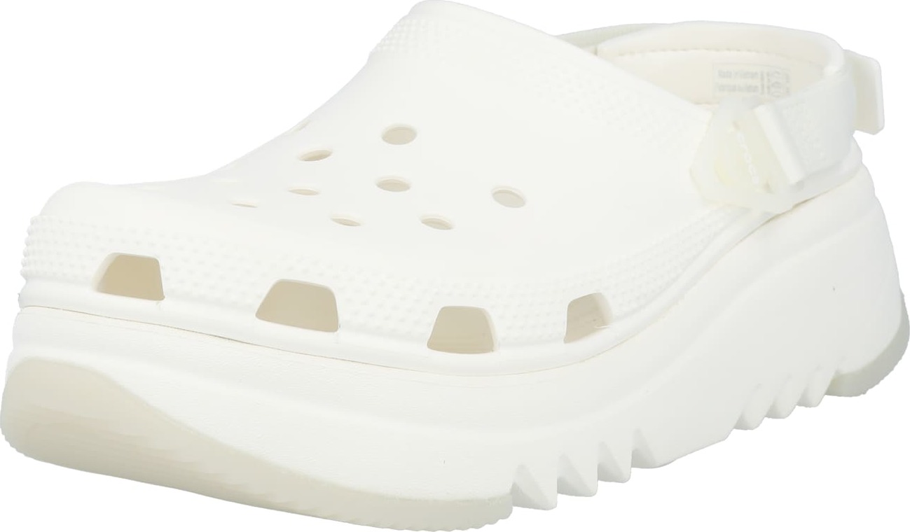 Pantofle 'Hiker Xscape' Crocs bílá