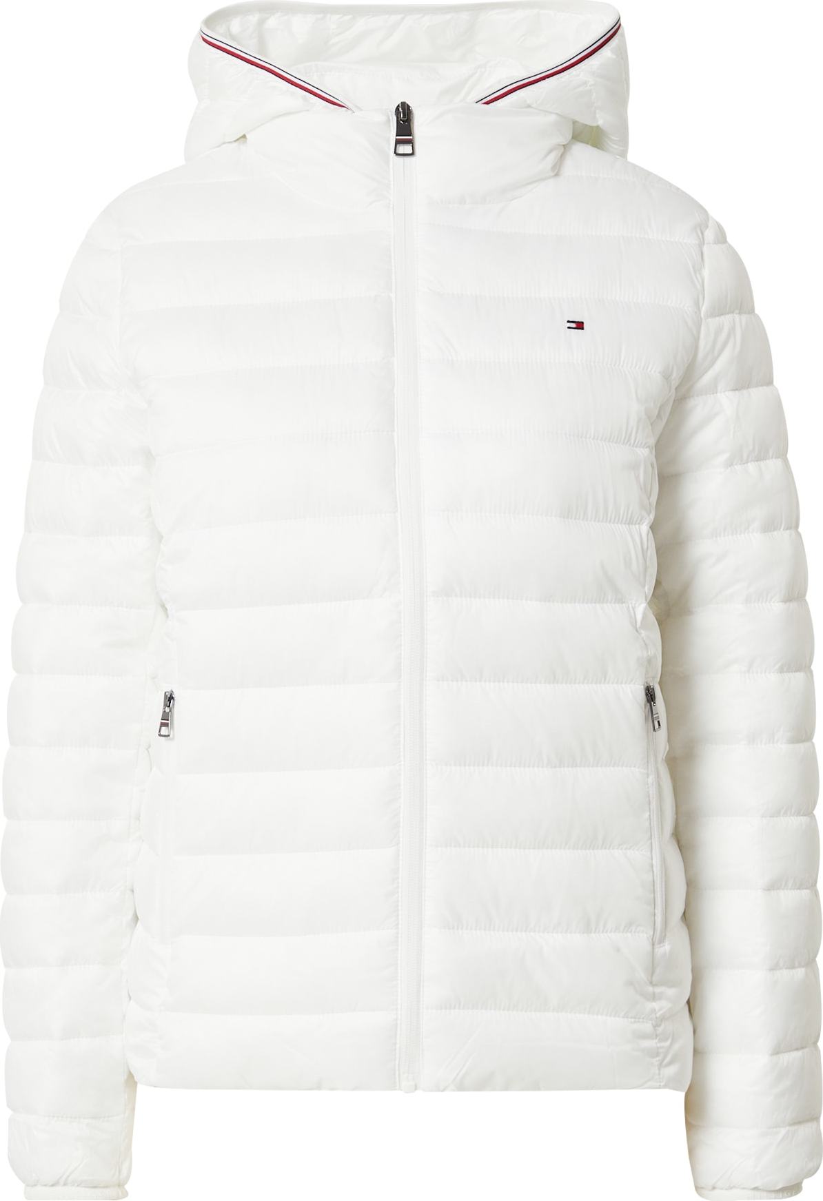 Přechodná bunda Tommy Hilfiger námořnická modř / červená / offwhite