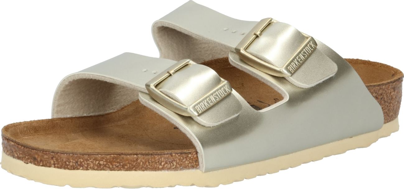 Sandály 'Arizona' Birkenstock zlatá