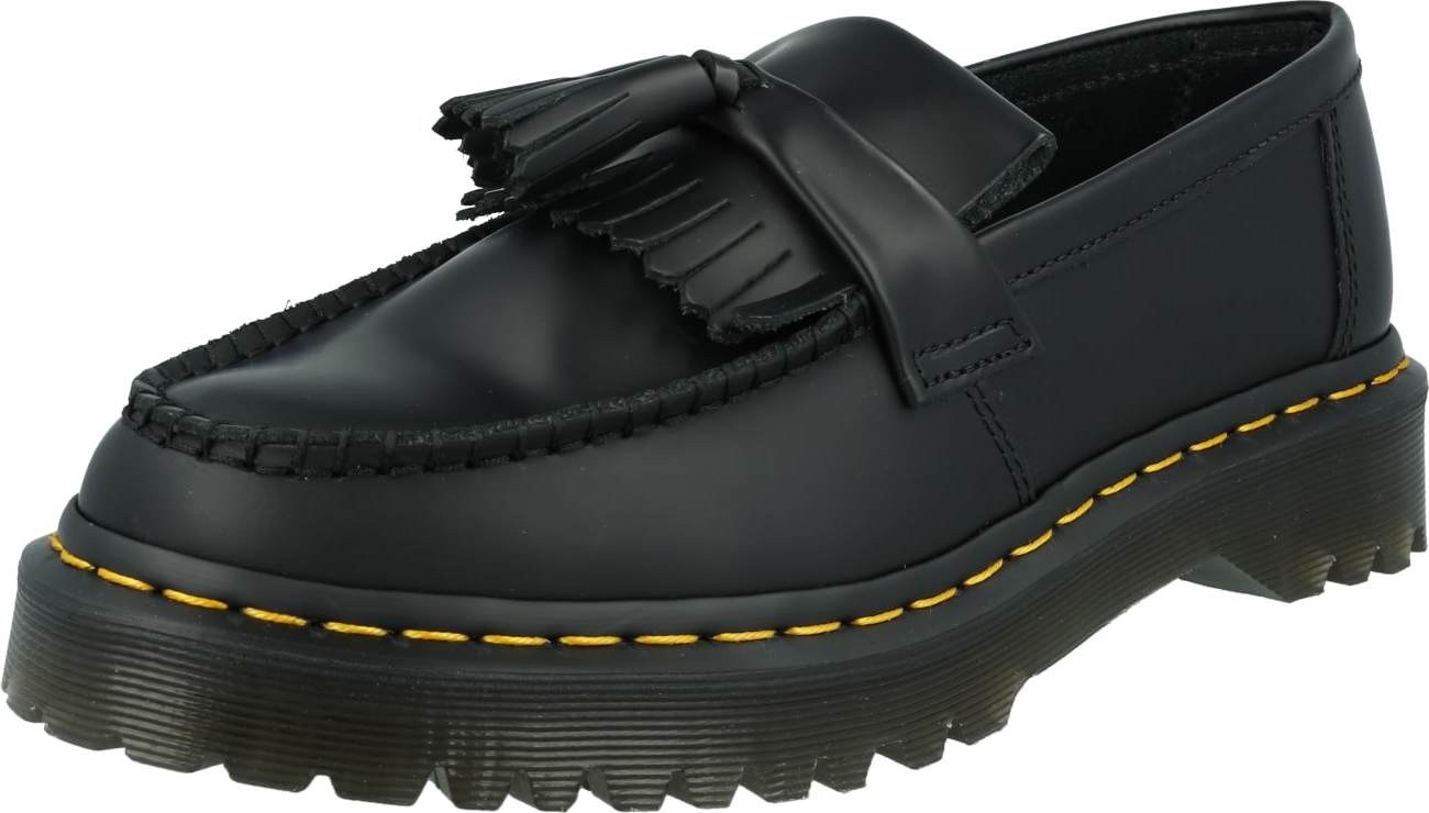 Slipper 'Adrian Bex' Dr. Martens žlutá / černá