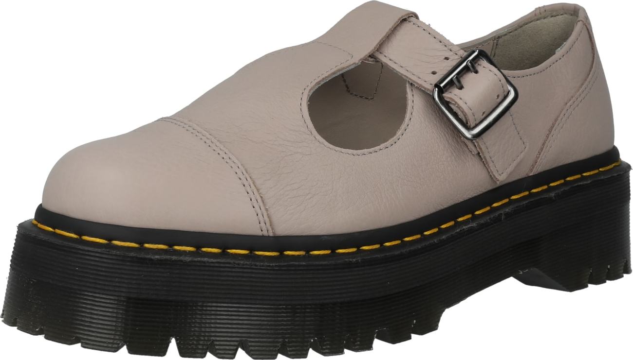 Slipper 'Bethan' Dr. Martens šedobéžová