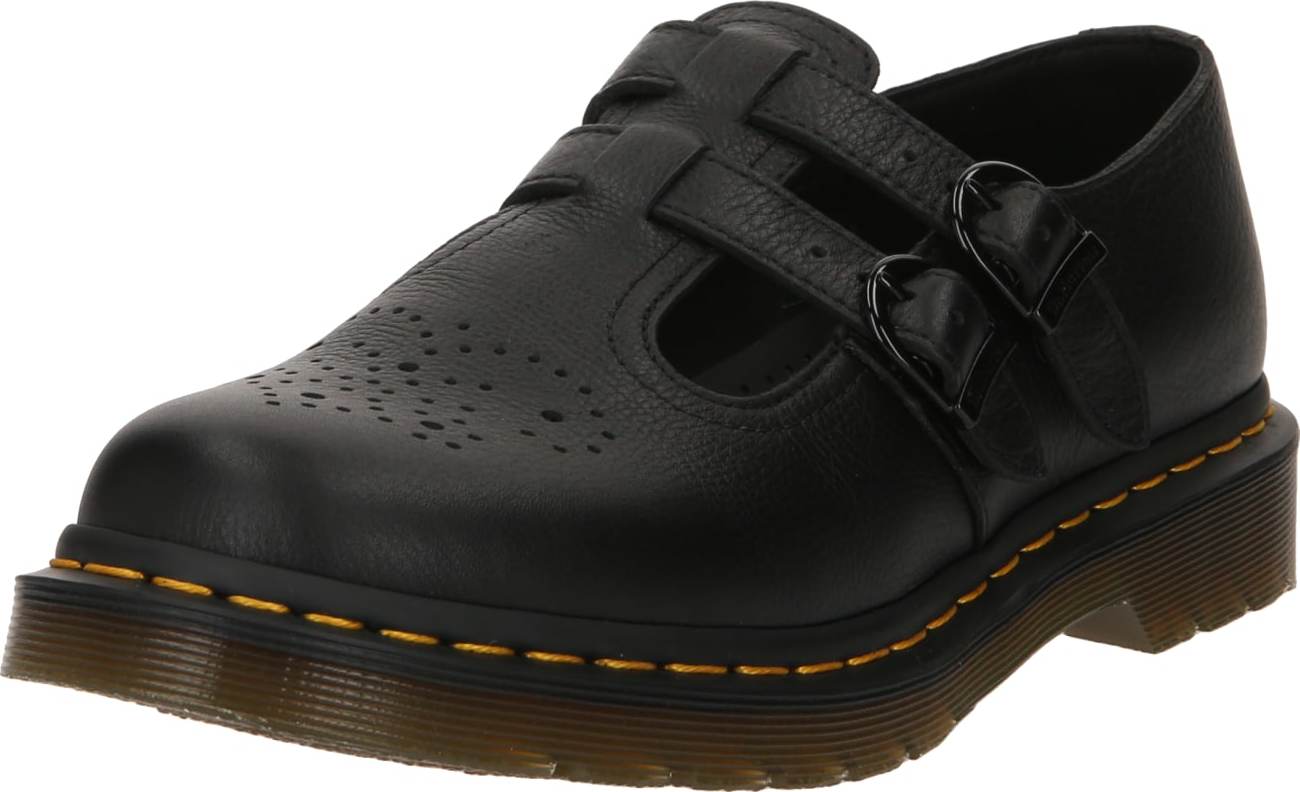 Slipper 'Mary Jane' Dr. Martens černá