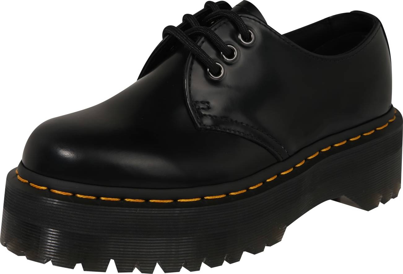 Šněrovací boty '1461 Quad' Dr. Martens černá