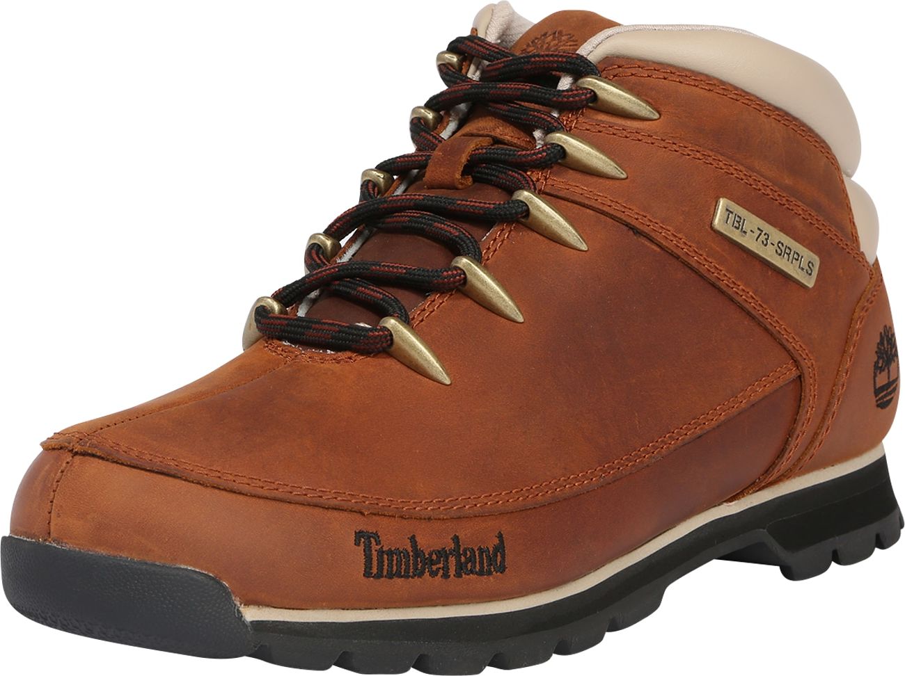 Šněrovací boty Timberland krémová / karamelová / černá